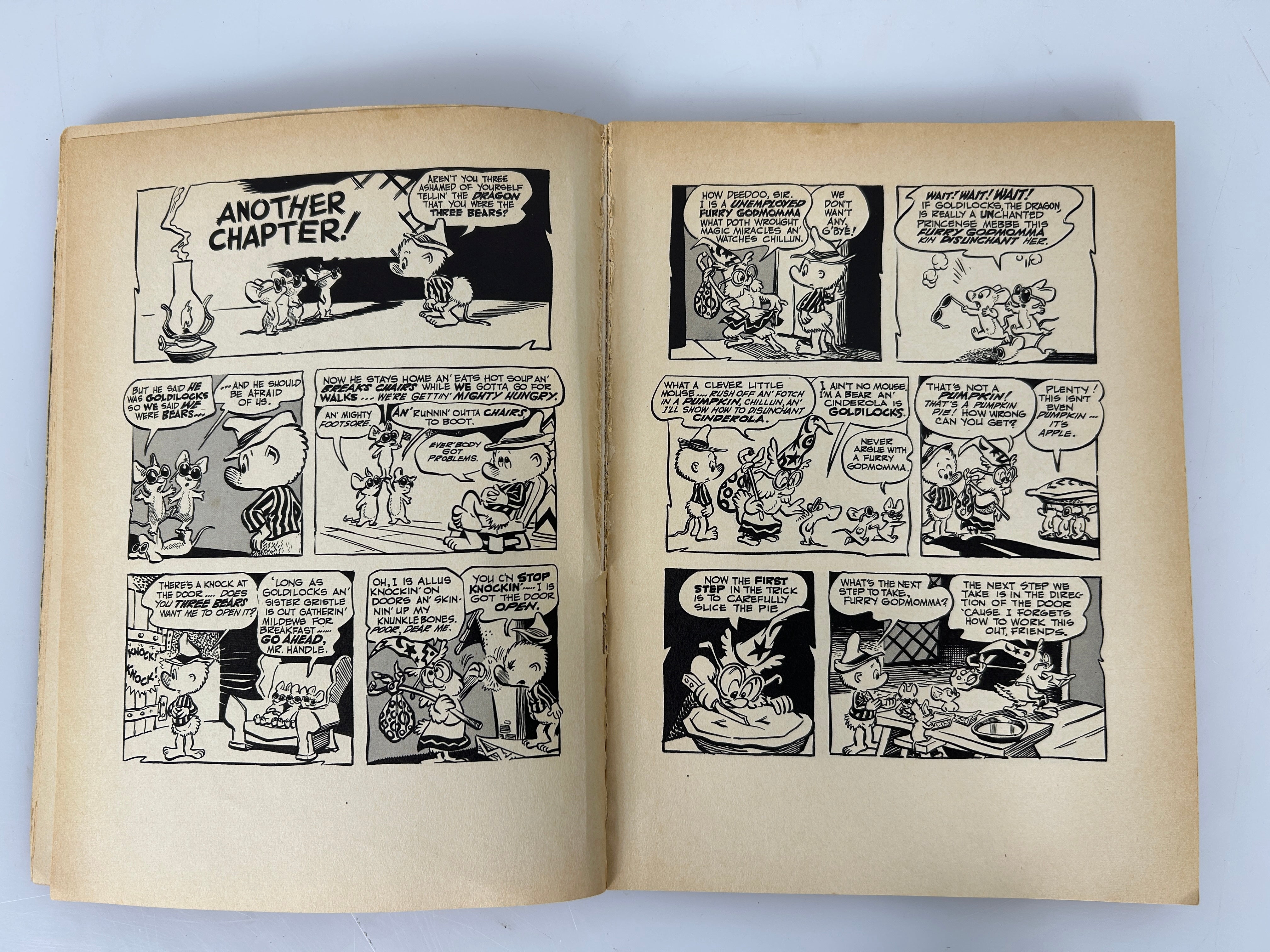 Lot of 7 Potluck Pogo by Walt Kelly 1950's Simon & Schuster SC
