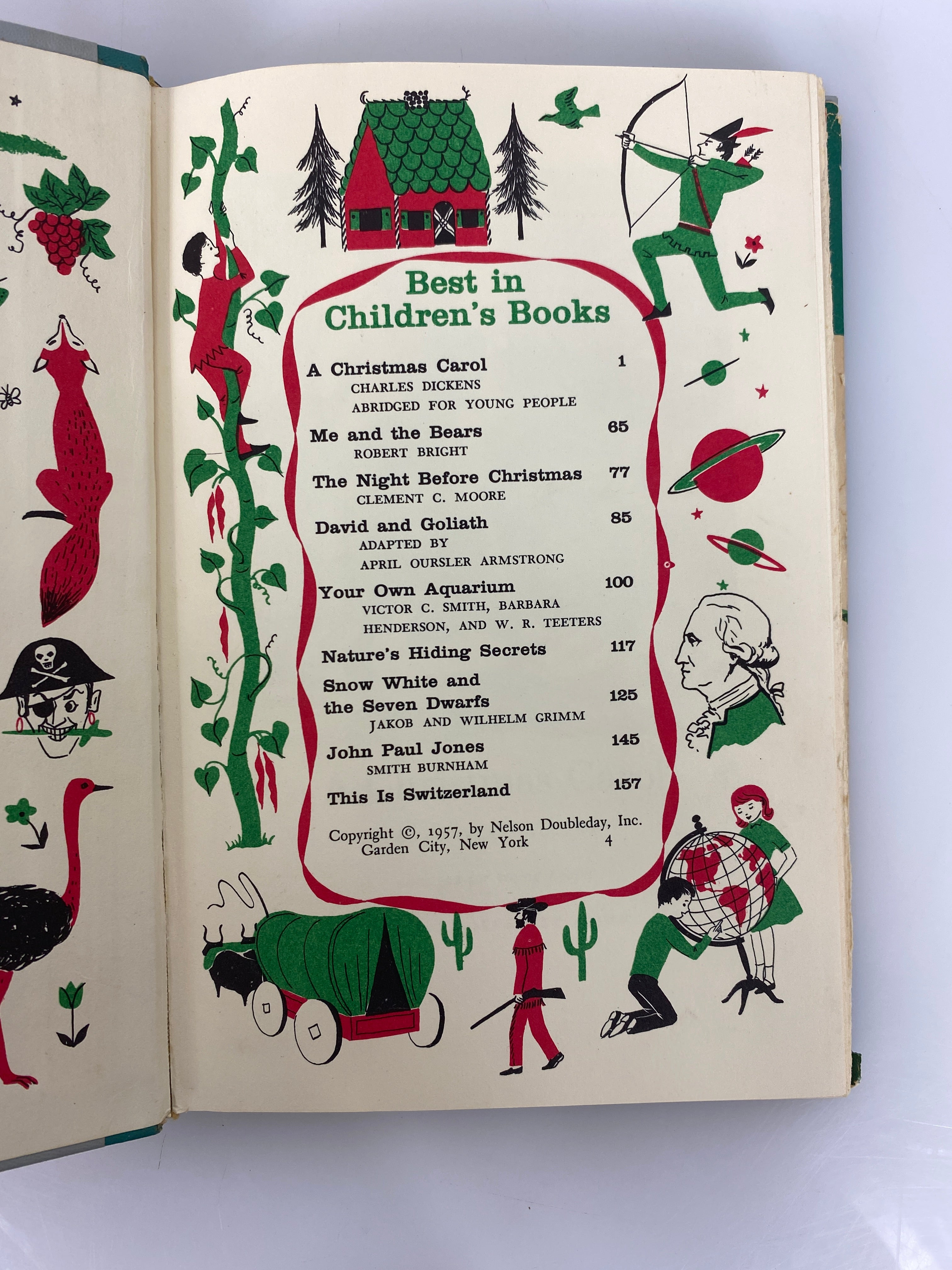 Lot of 7 Vintage "Best in Children's Books" 1957-63 HC DJ