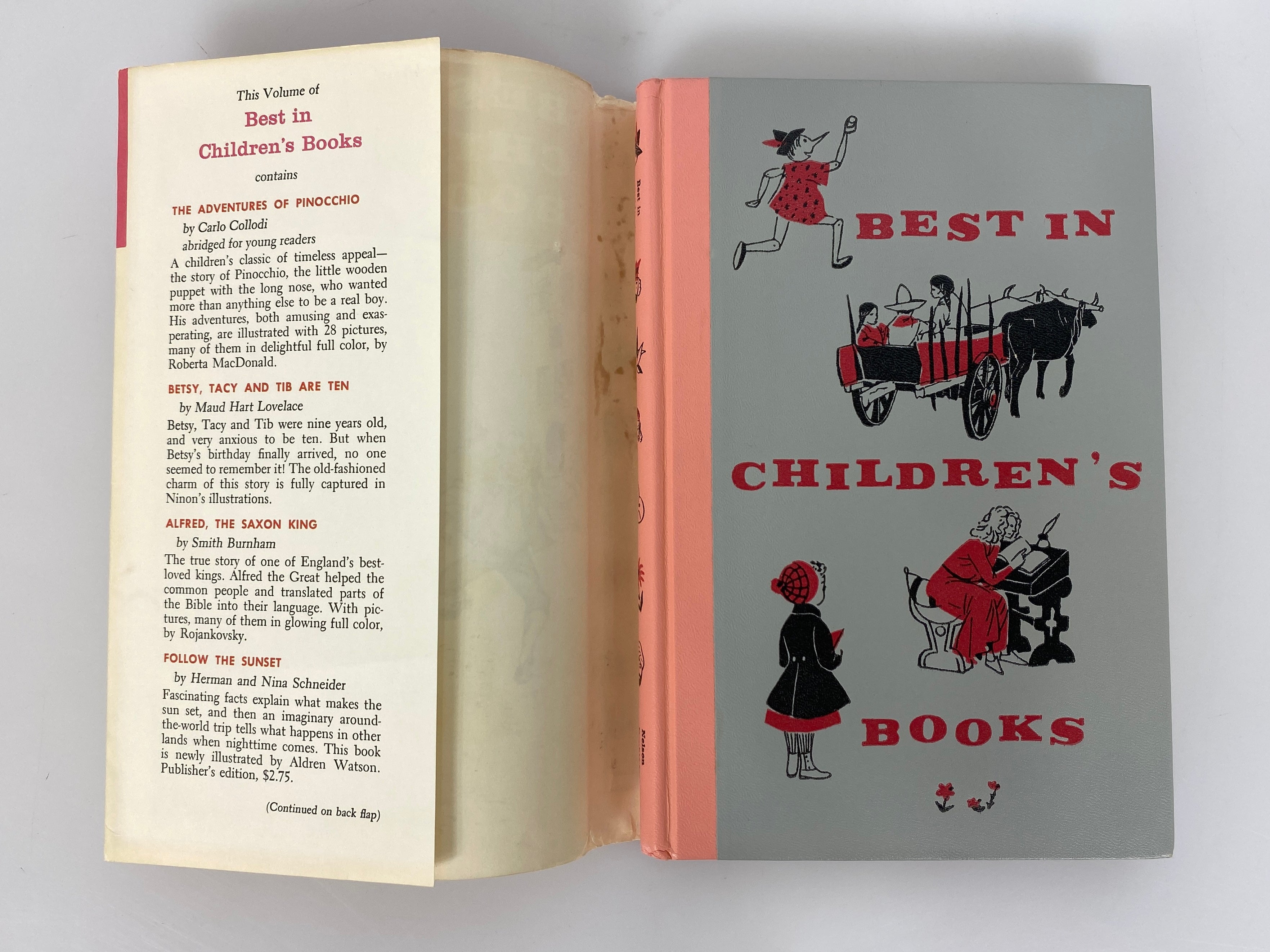 Lot of 7 Vintage "Best in Children's Books" 1957-63 HC DJ