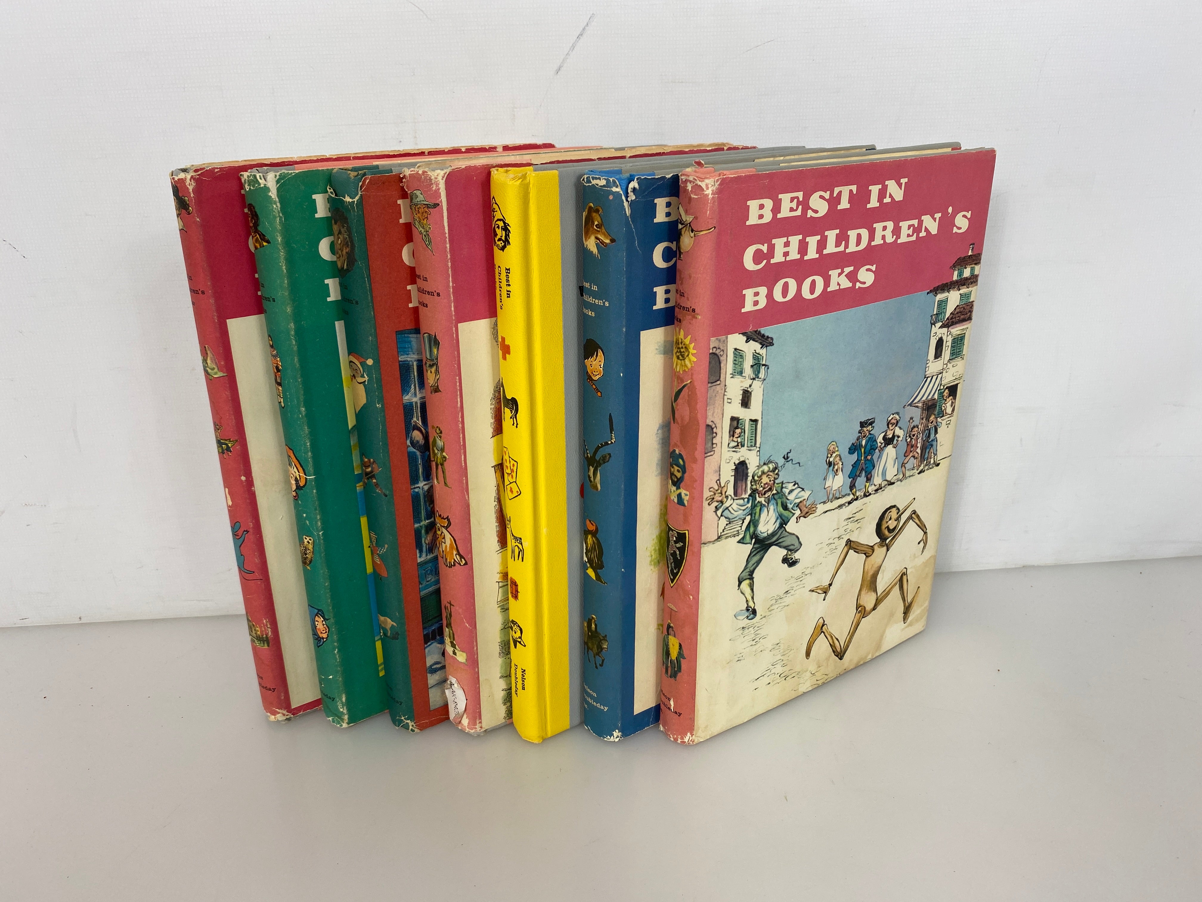 Lot of 7 Vintage "Best in Children's Books" 1957-63 HC DJ