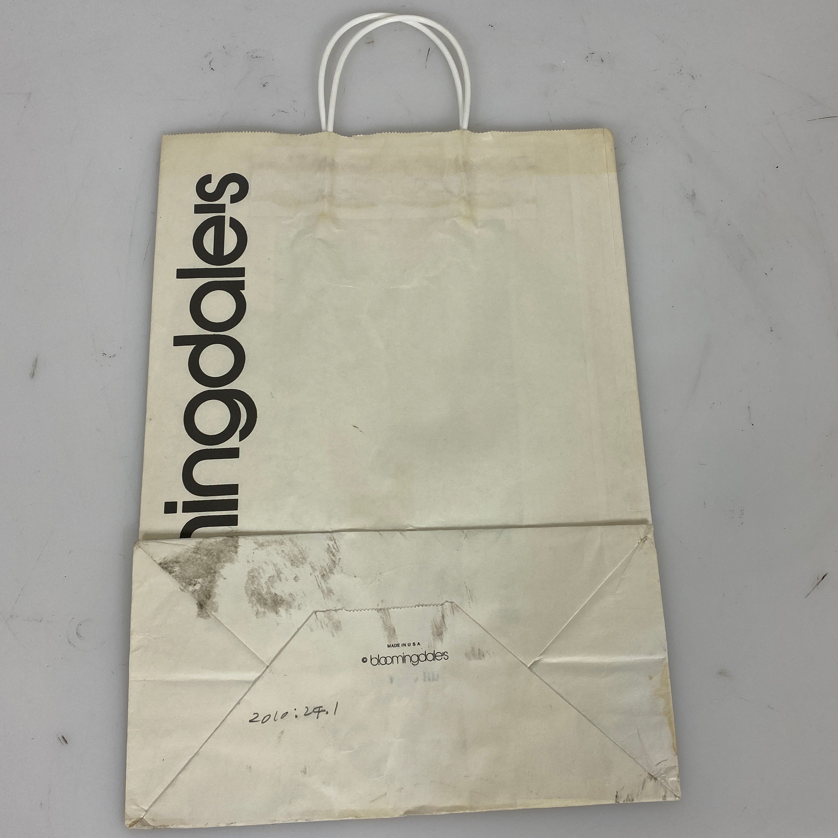 Lot of 7 Vintage Bloomingdale's Paper Shopping Bag
