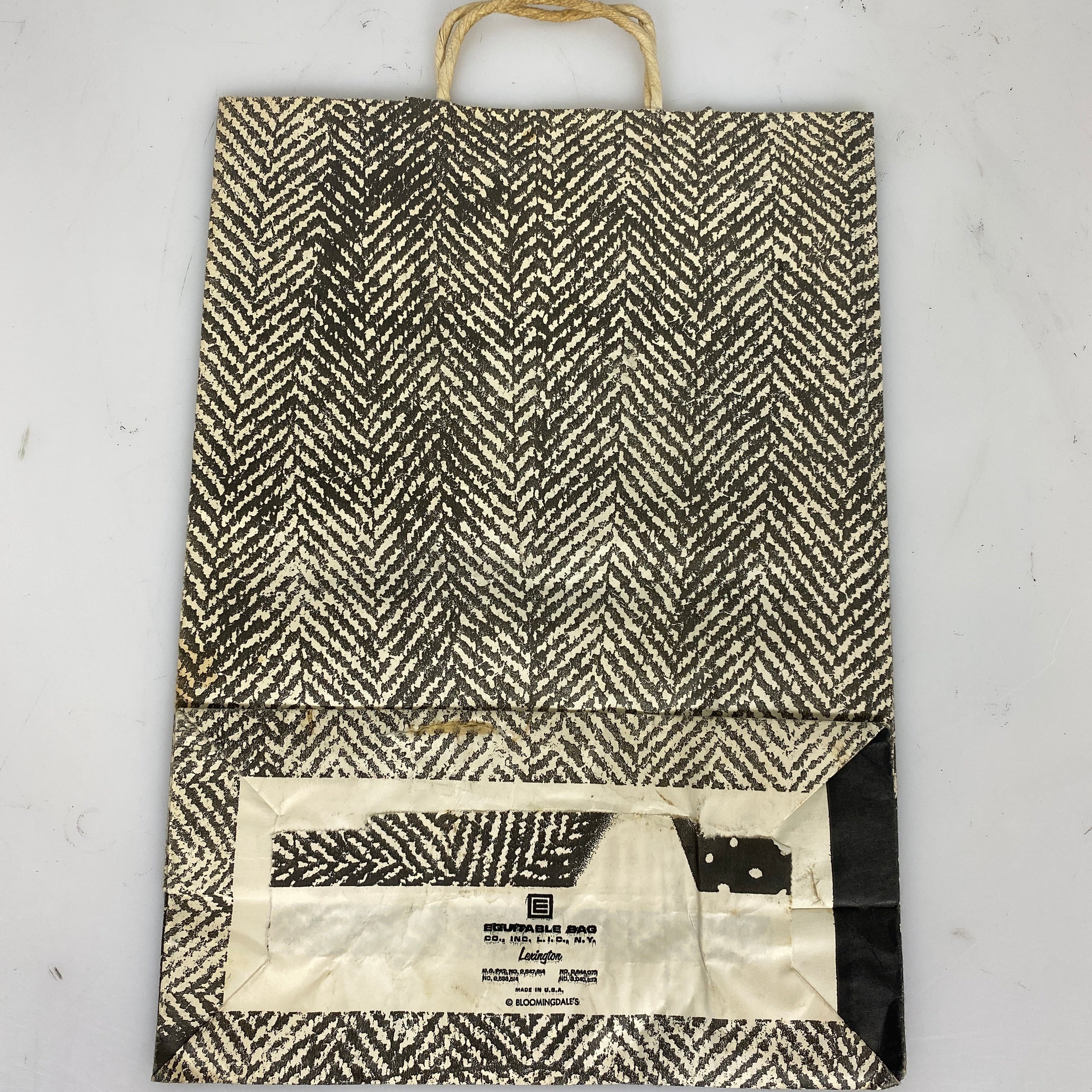 Lot of 7 Vintage Bloomingdale's Paper Shopping Bag