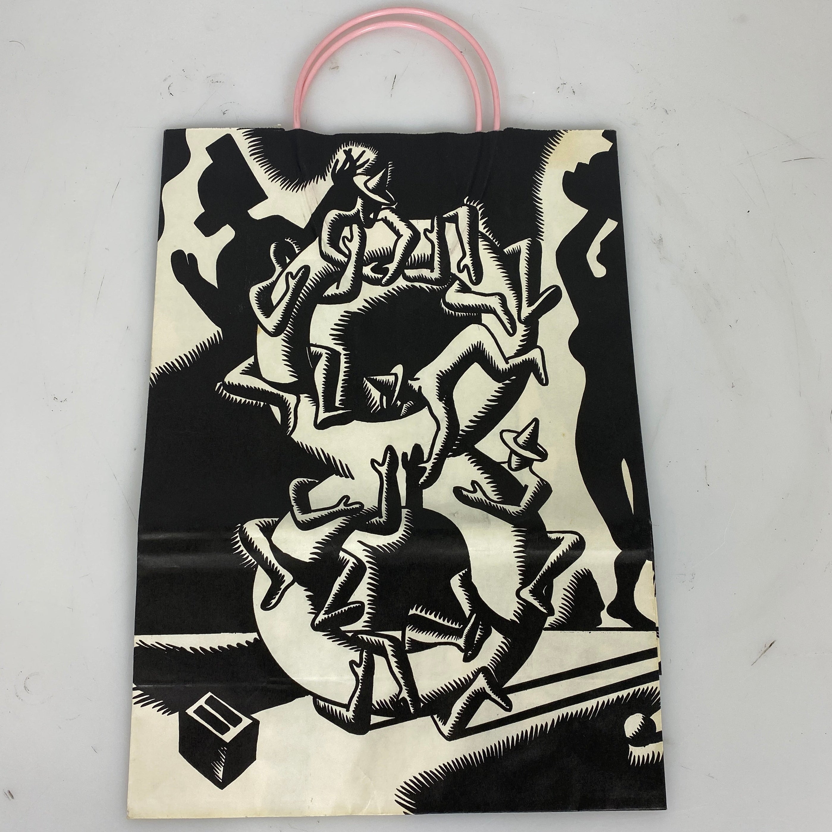 Lot of 7 Vintage Bloomingdale's Paper Shopping Bag