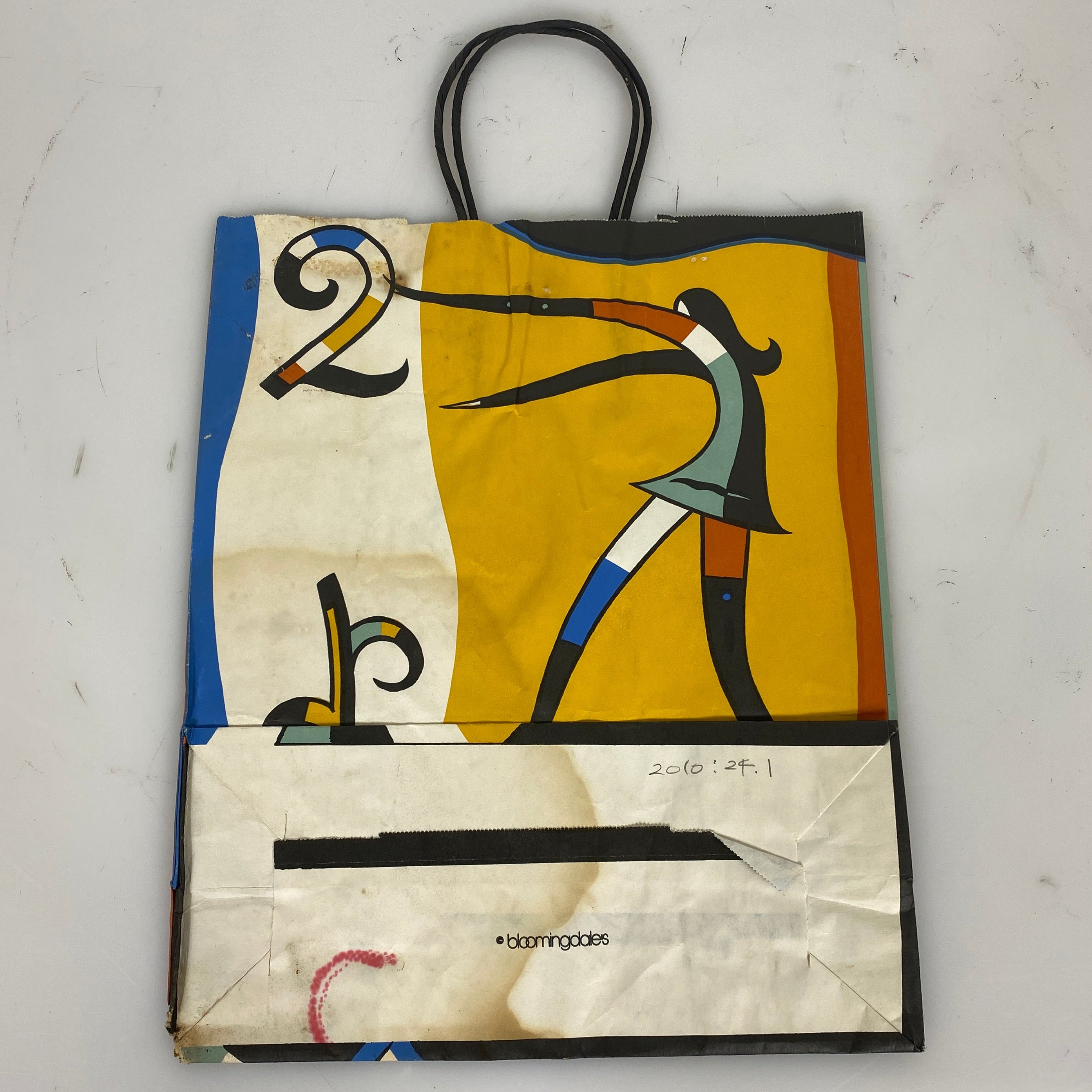 Lot of 7 Vintage Bloomingdale's Paper Shopping Bag