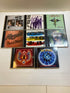 Lot of 8 1980s CDs Journey Def Leppard Poison Cheap Trick Motley Crus 1984-1992