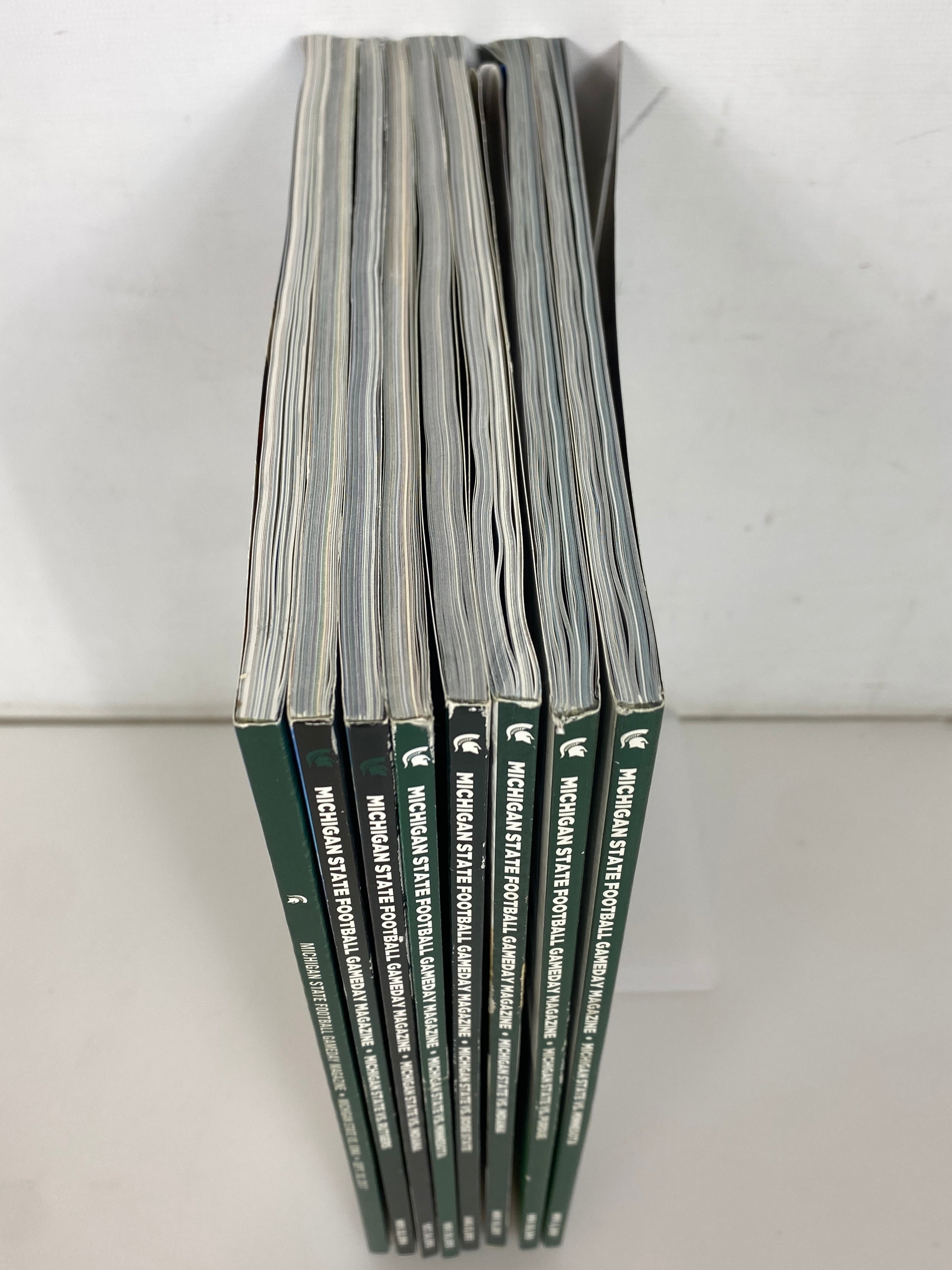 Lot of 8 Michigan State MSU Football Programs 2010-2017
