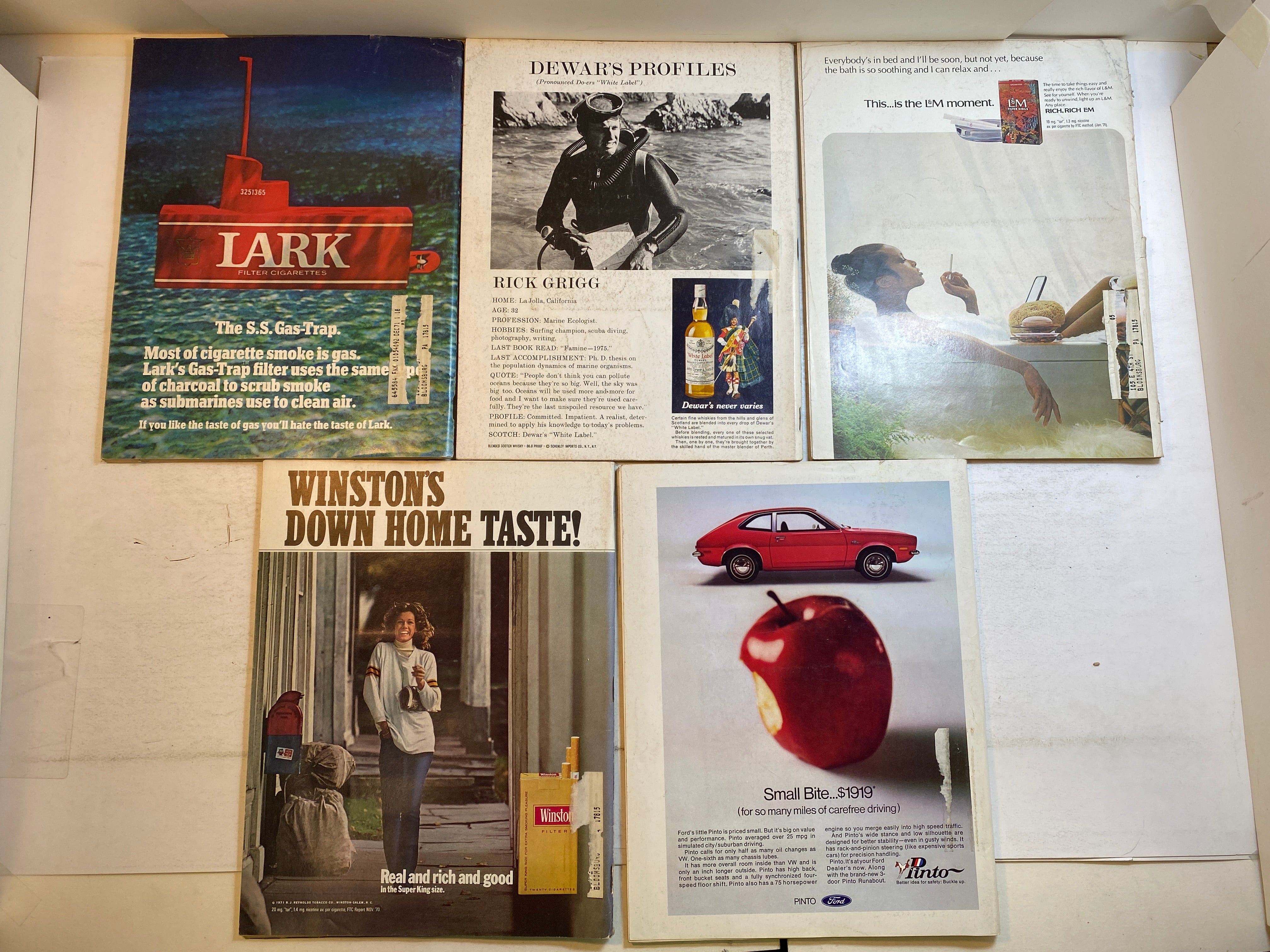 Lot of 8 Psychology Today Magazines 1971