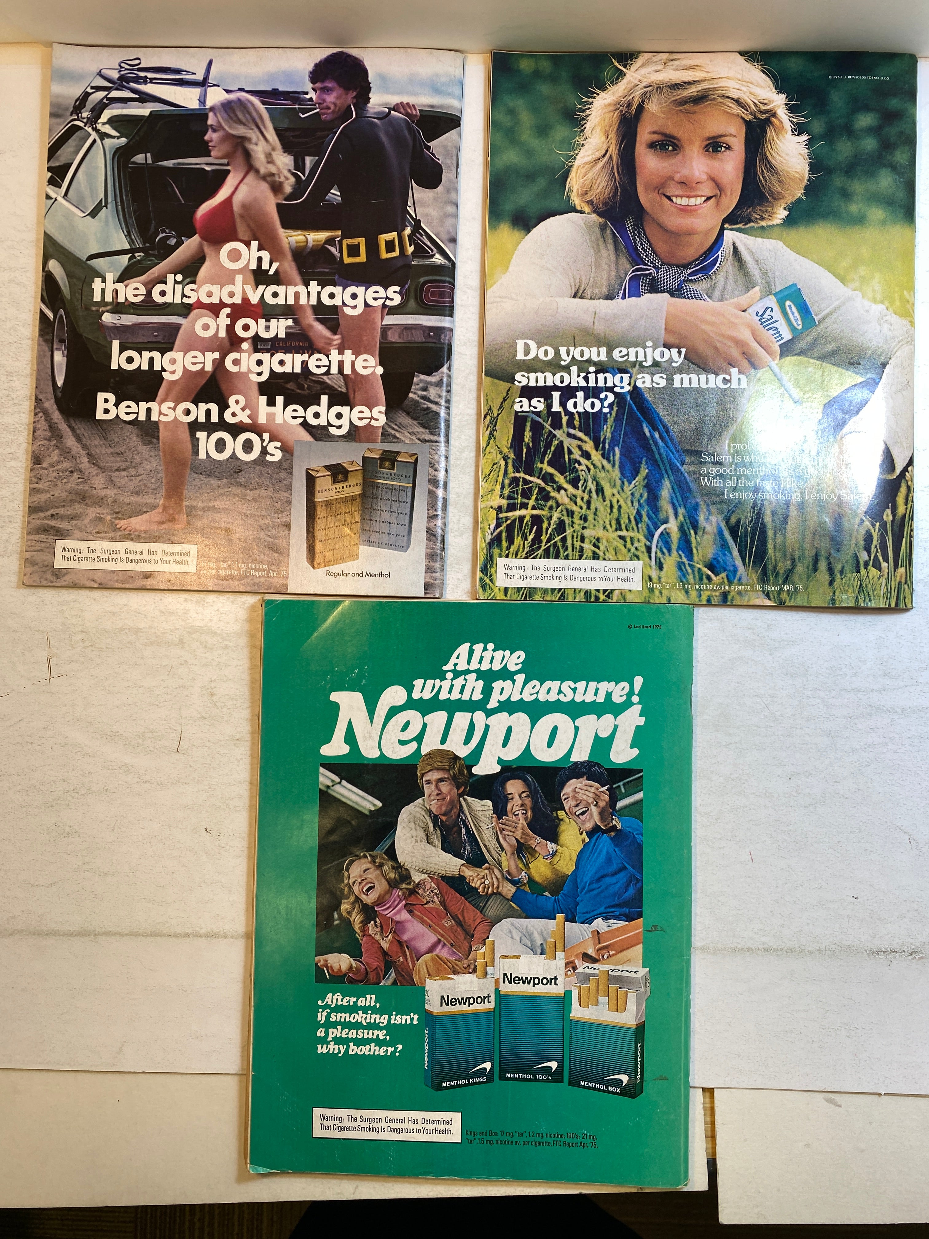 Lot of 8 Psychology Today Magazines 1974-1975