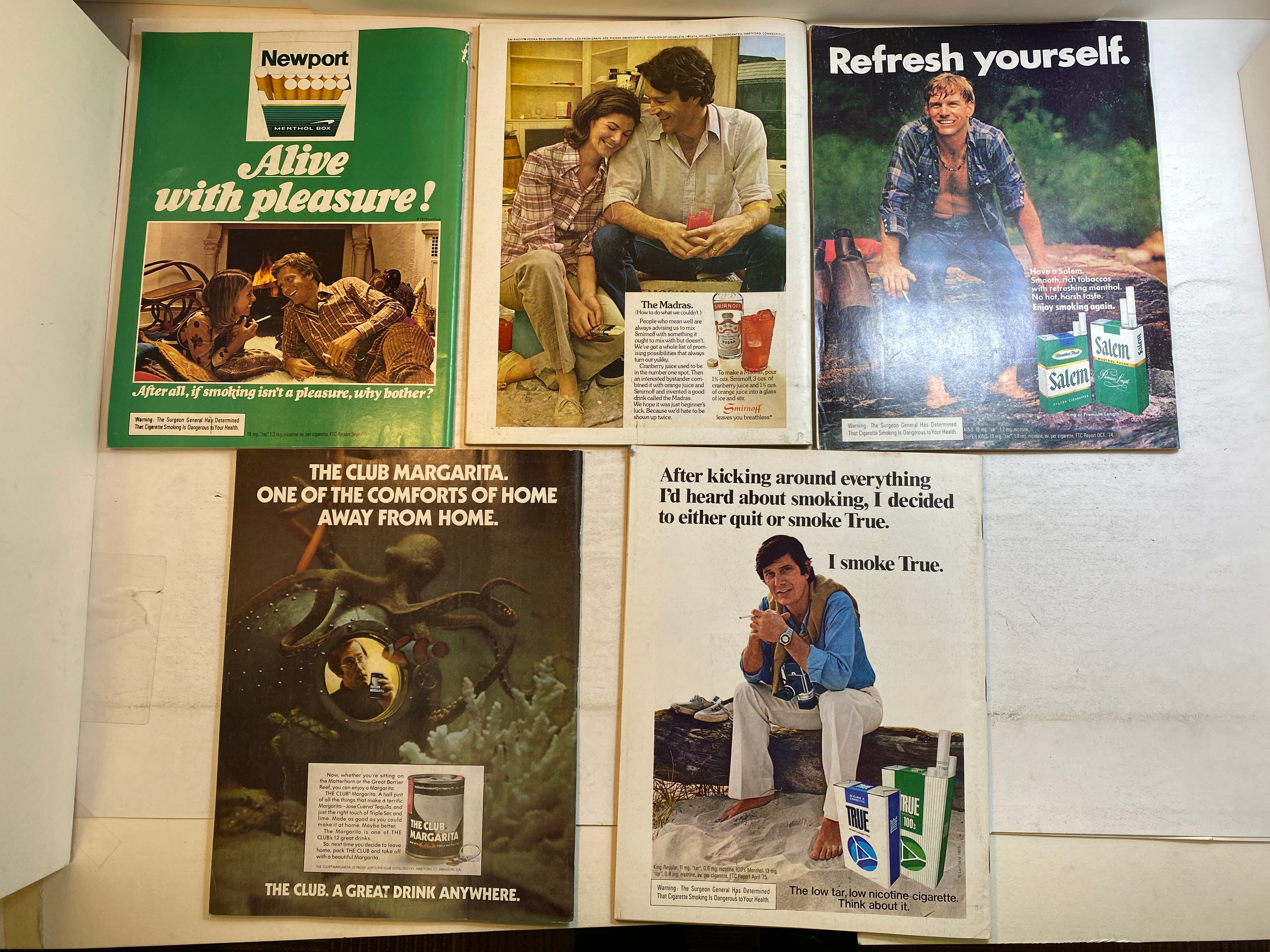 Lot of 8 Psychology Today Magazines 1974-1975