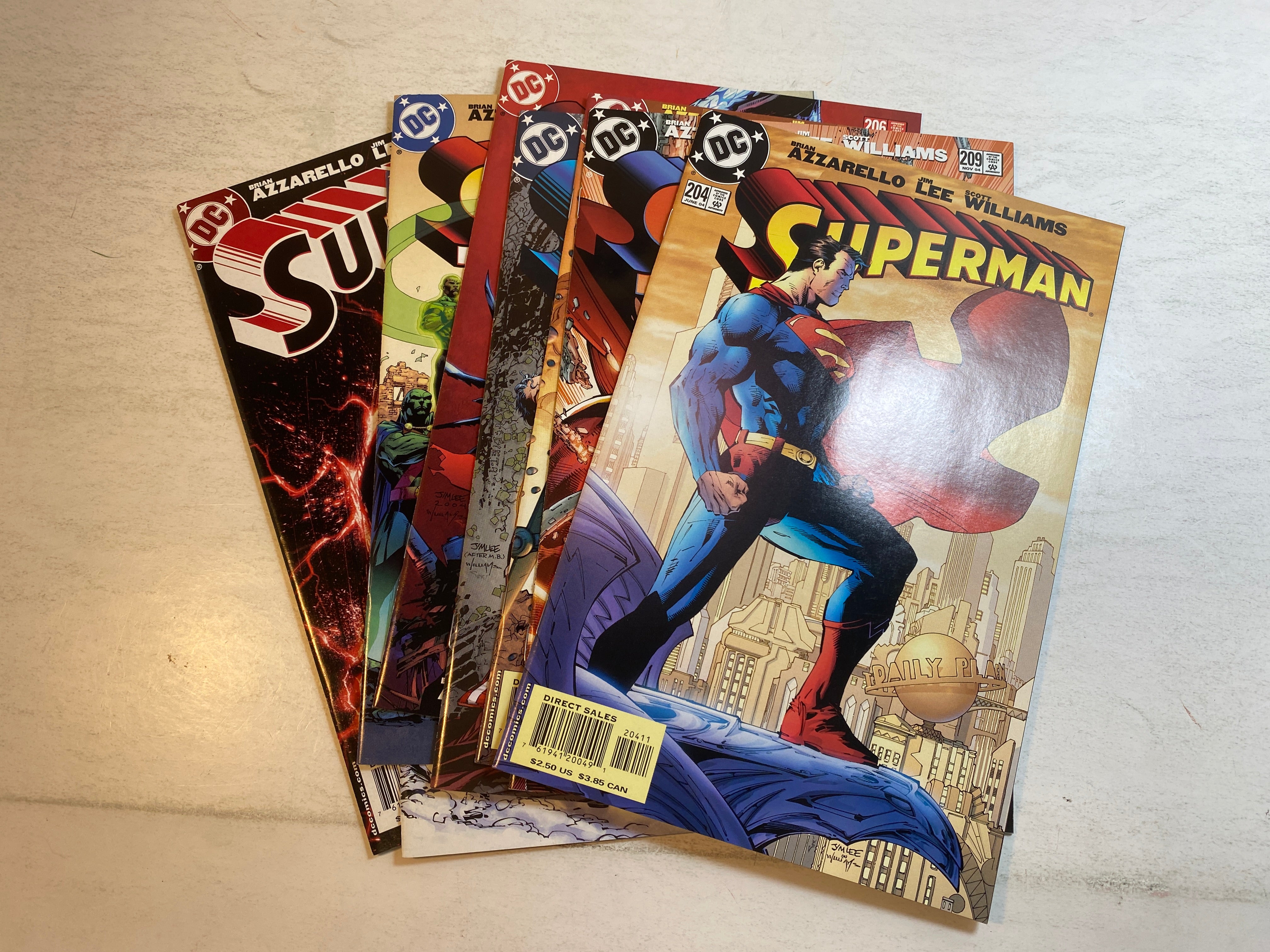 Lot of 8 Superman DC Comics 2004-2005