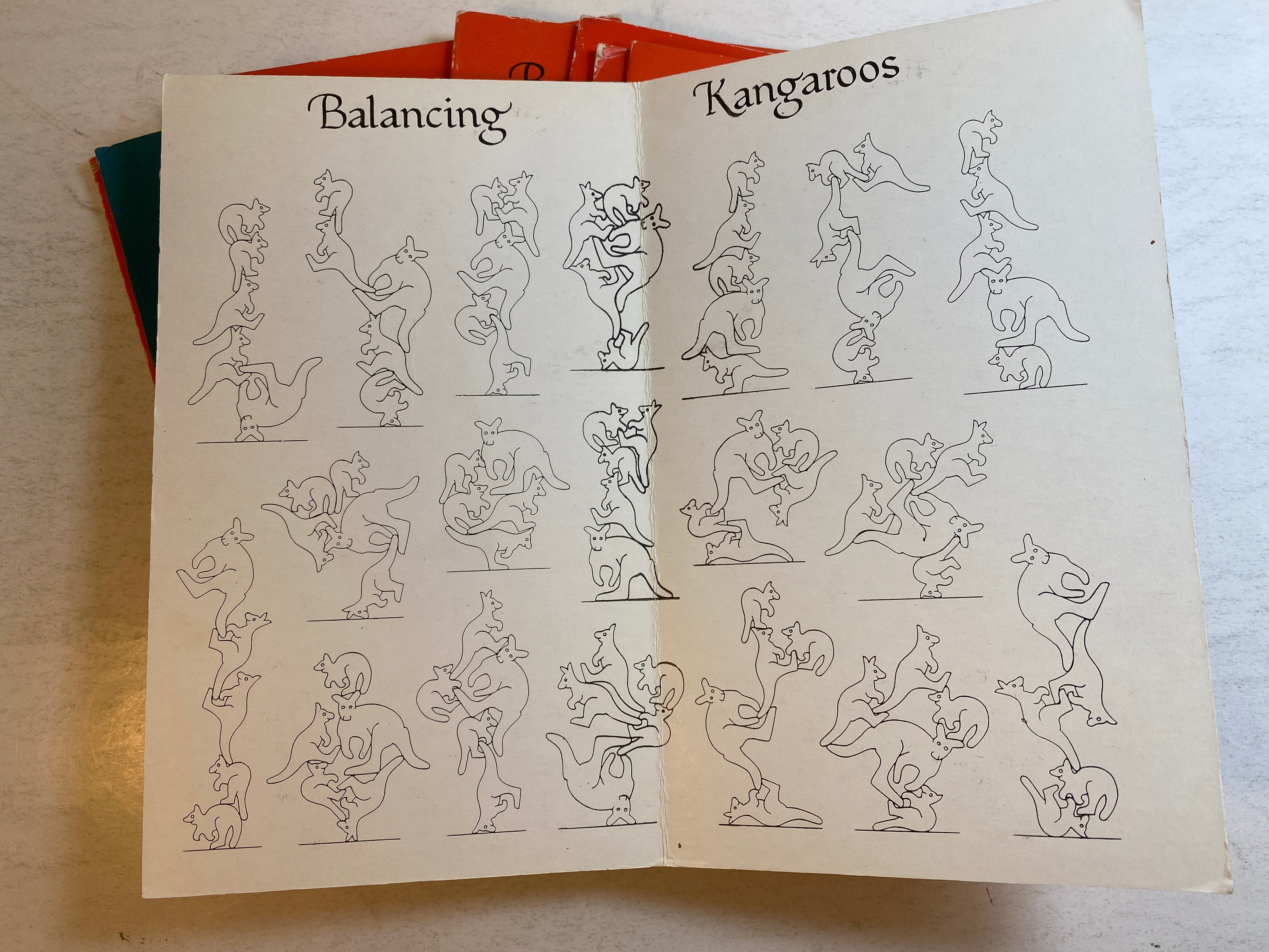 Lot of 8 Tarata Toys Balancing Animals Cards 1983-1990