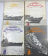 Lot of 8 Warship International Magazines 1976-1977