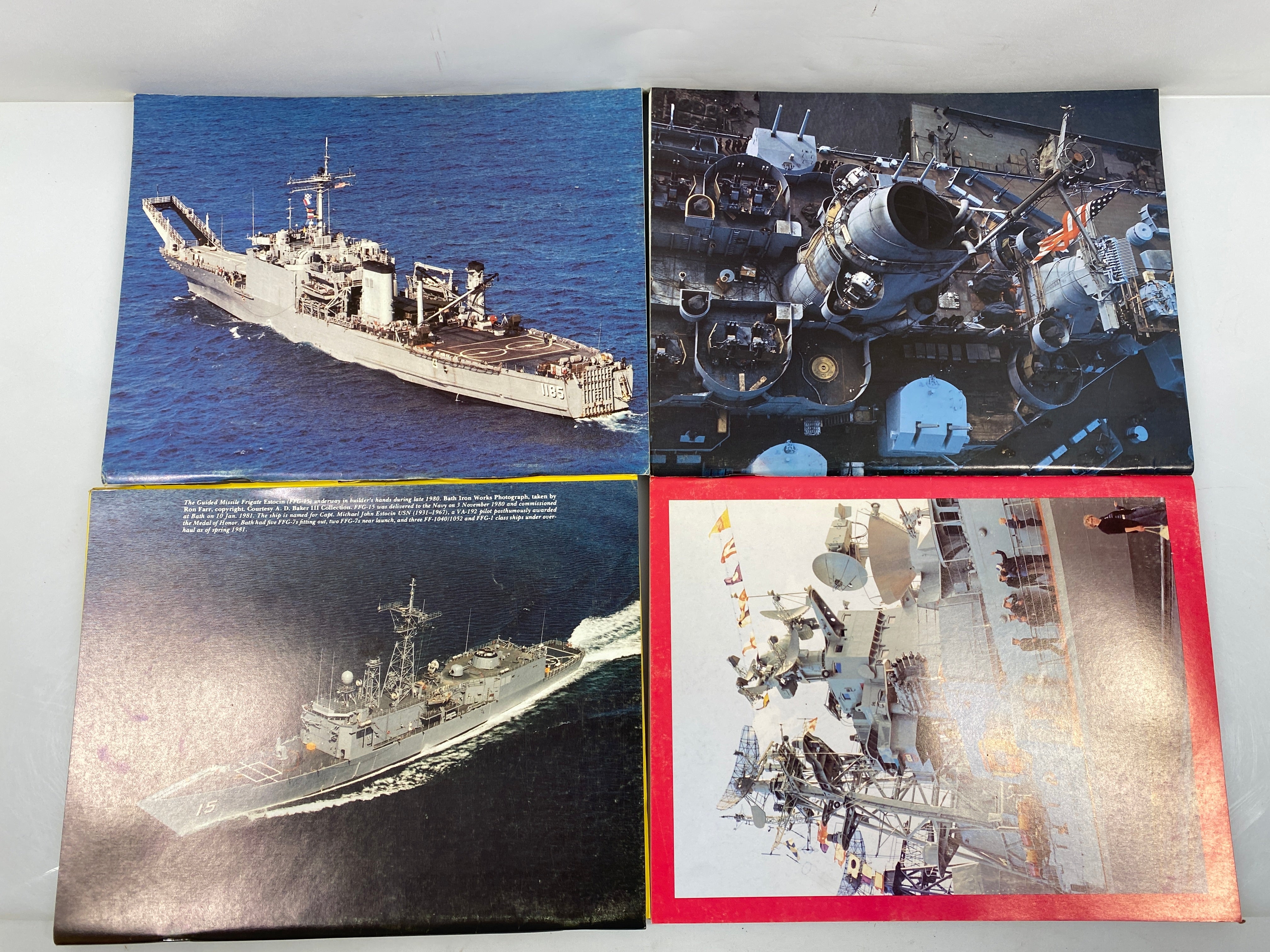 Lot of 8 Warship International Magazines 1980-1981