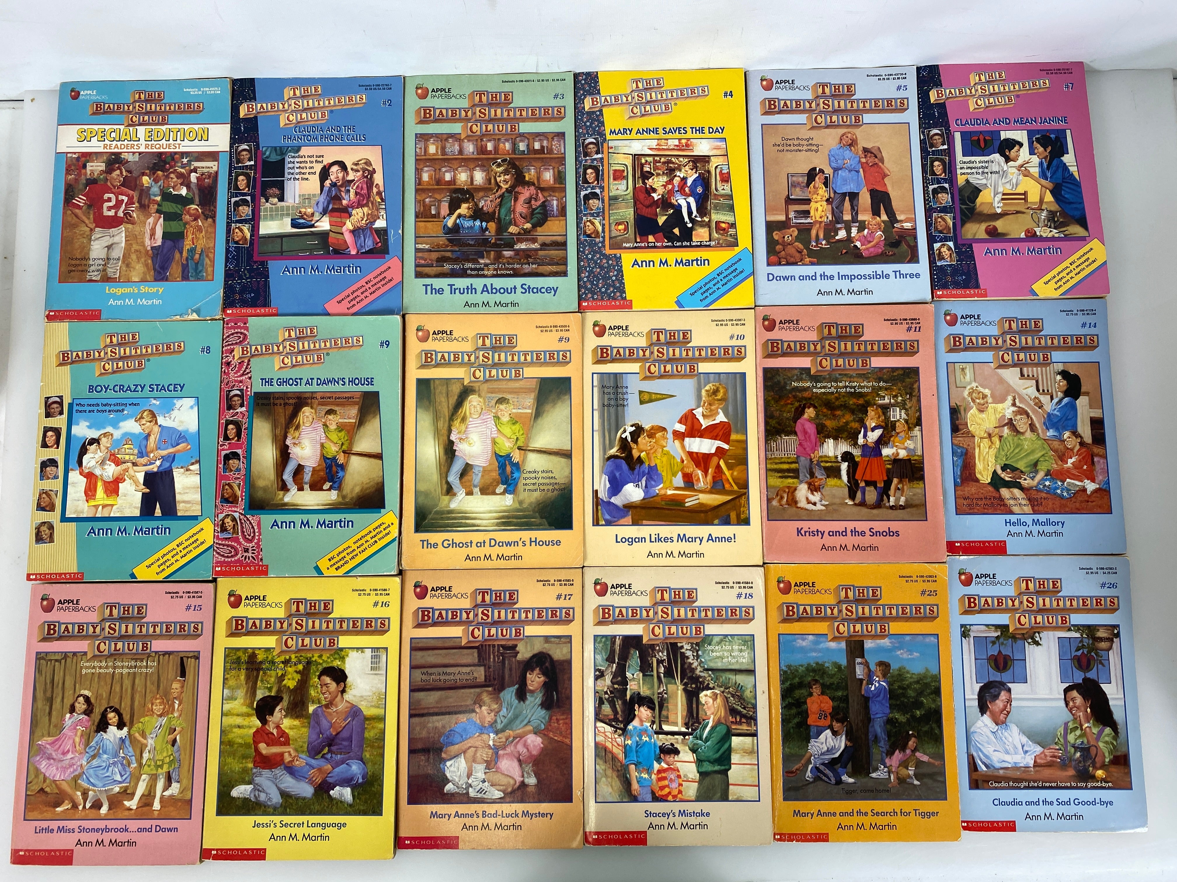Lot of 80+ Baby-sitter's Club Series Books 1986-1997