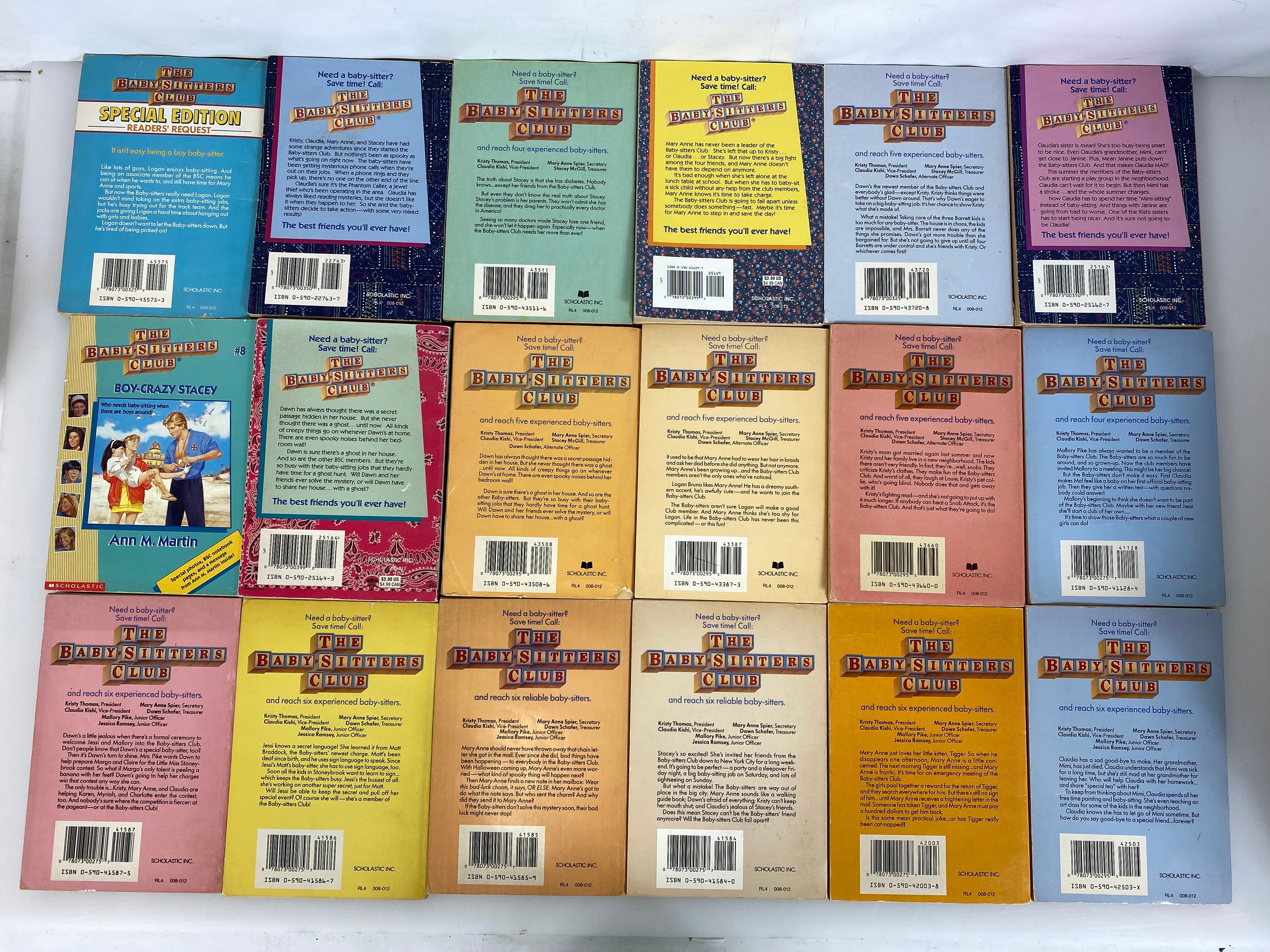 Lot of 80+ Baby-sitter's Club Series Books 1986-1997