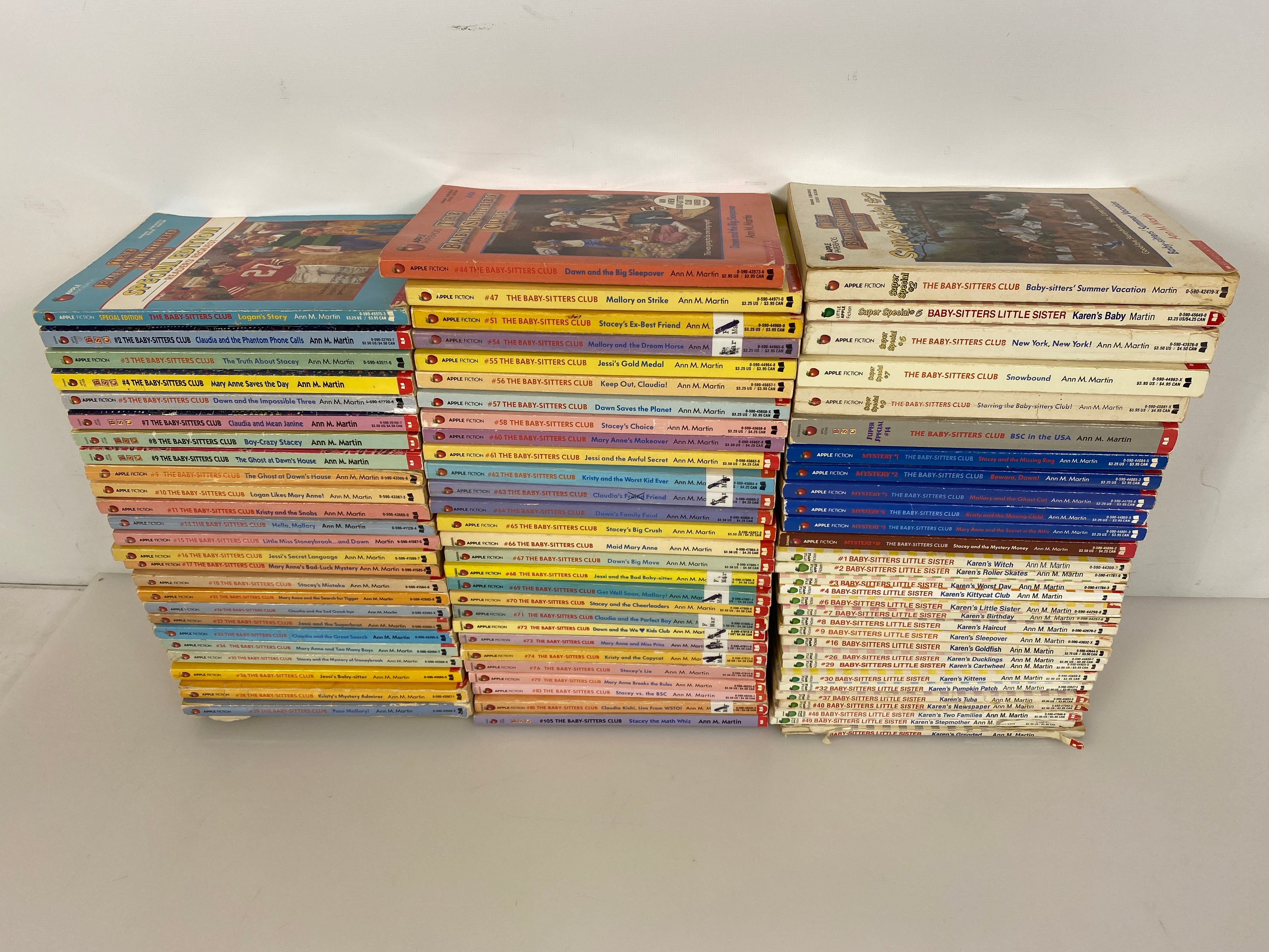 Lot of 80+ Baby-sitter's Club Series Books 1986-1997