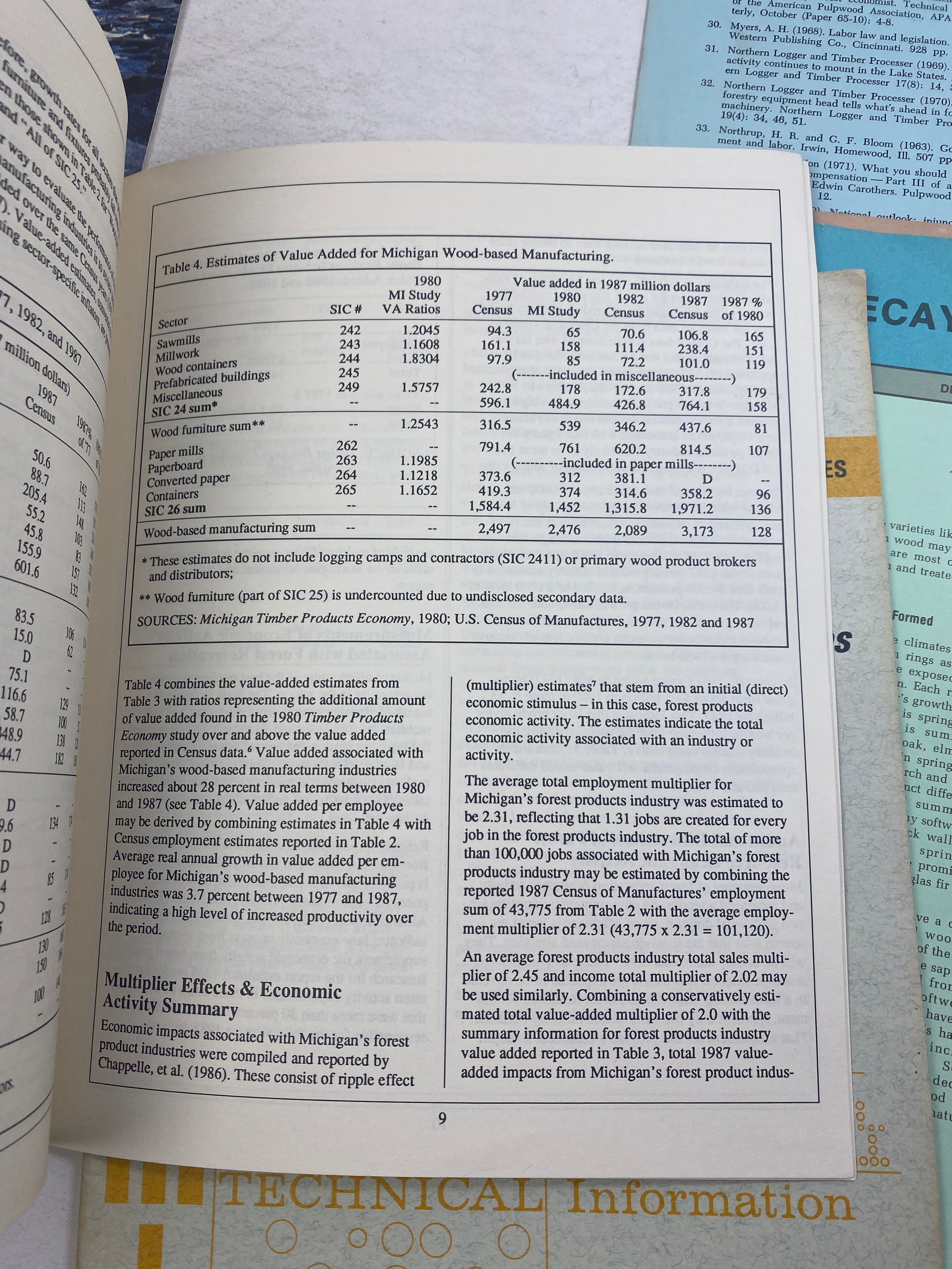 Lot of 9 MSU Agricultural Research Report Bulletins 1972-1984