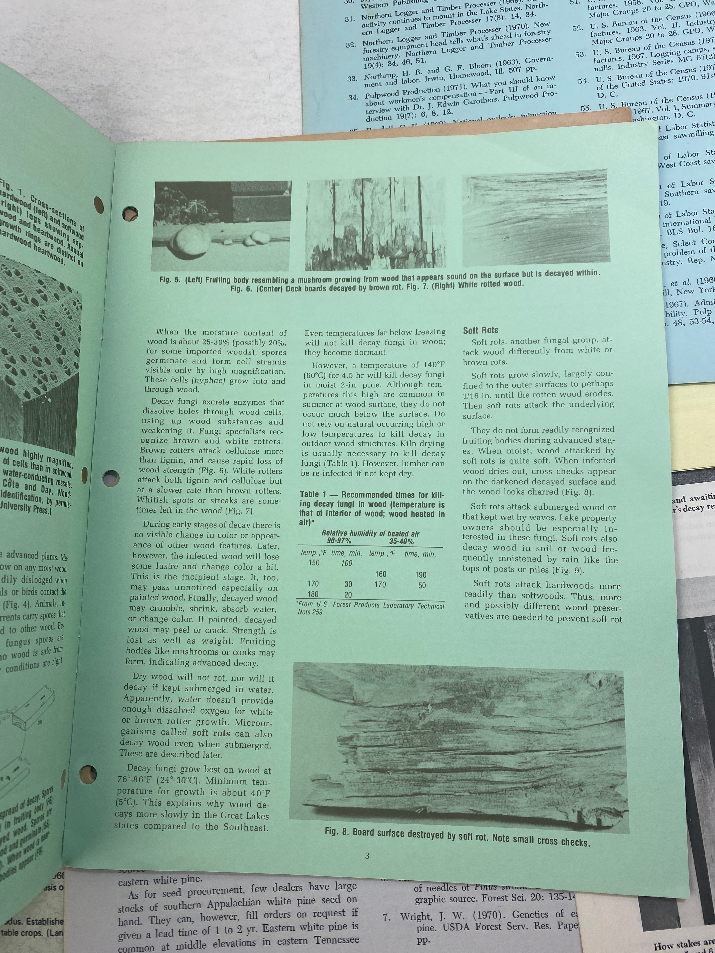 Lot of 9 MSU Agricultural Research Report Bulletins 1972-1984