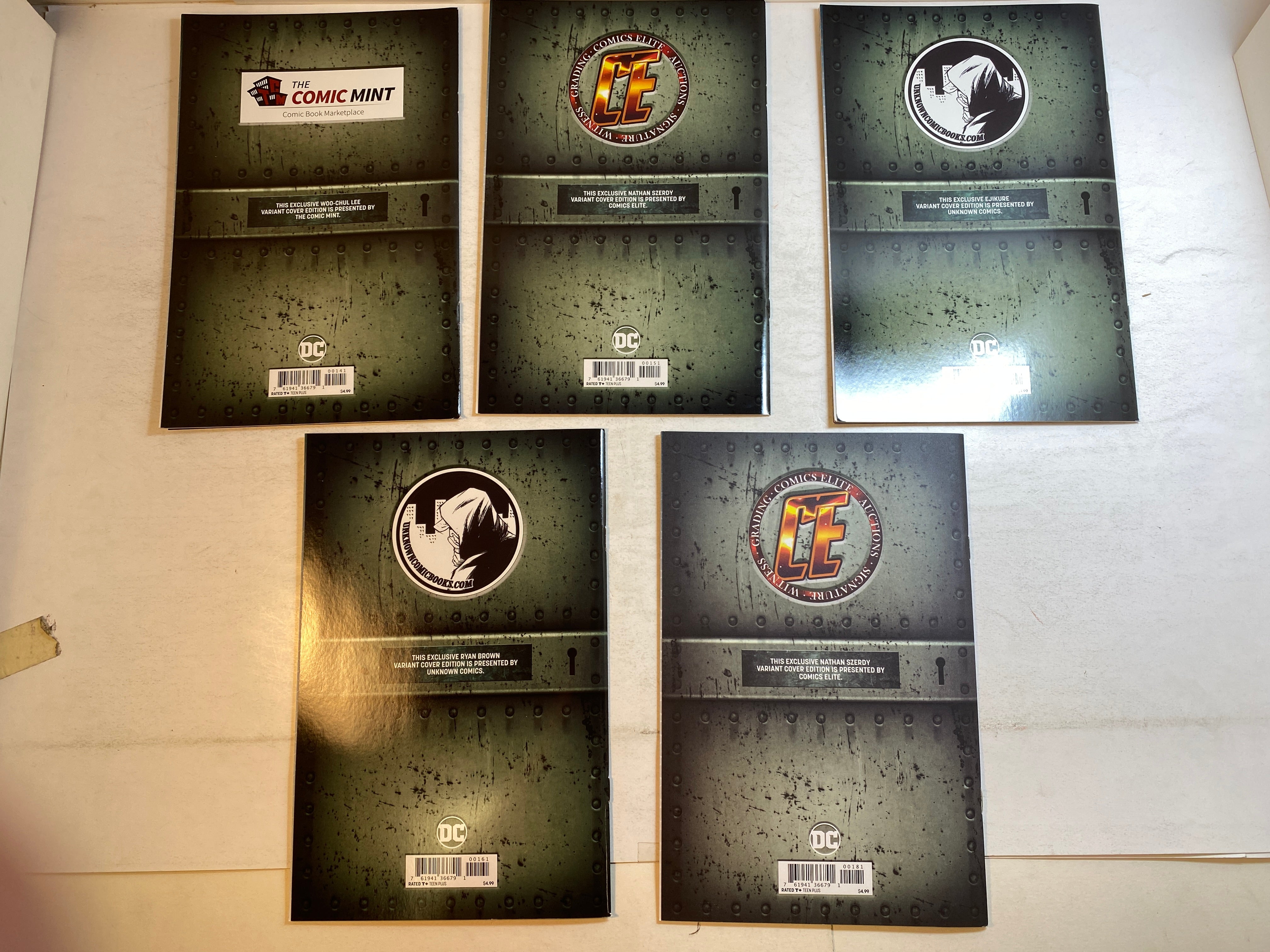 Lot of 9 Suicide Squad #1 DC Comics Variant Covers 2020
