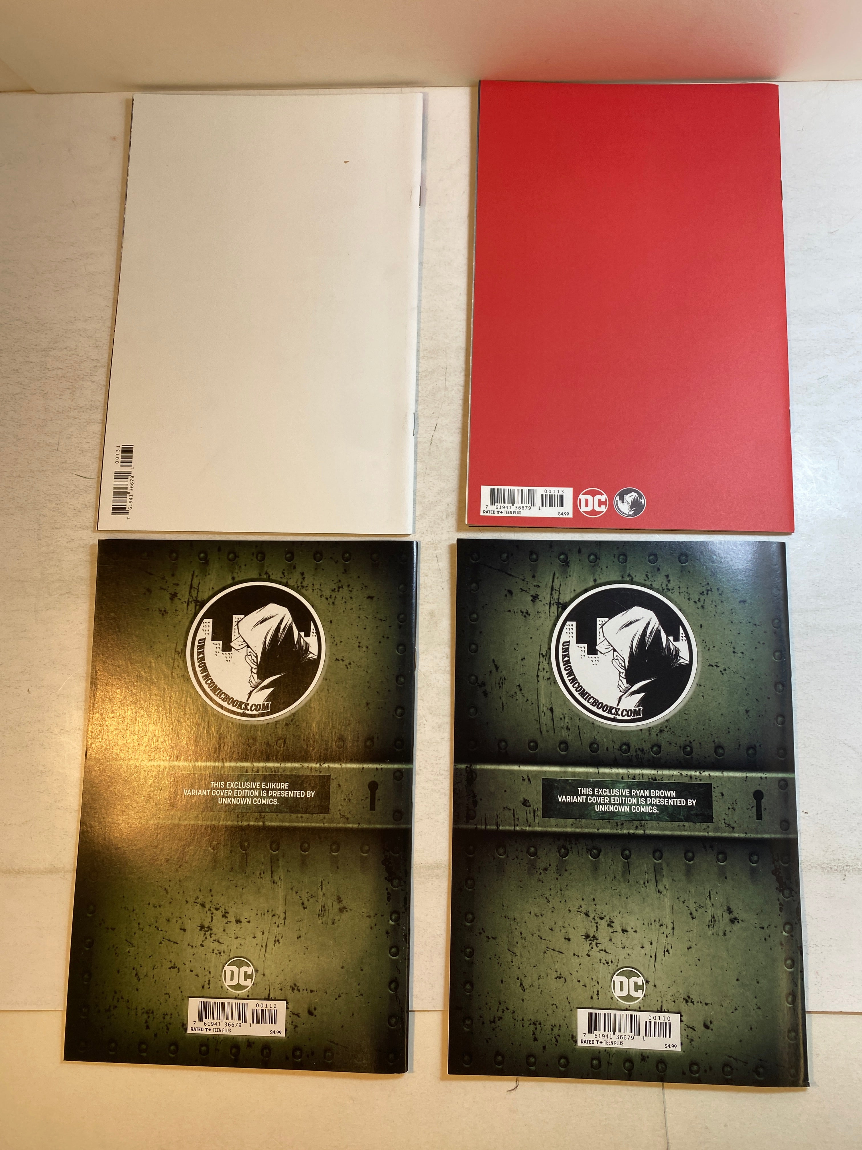 Lot of 9 Suicide Squad #1 DC Comics Variant Covers 2020