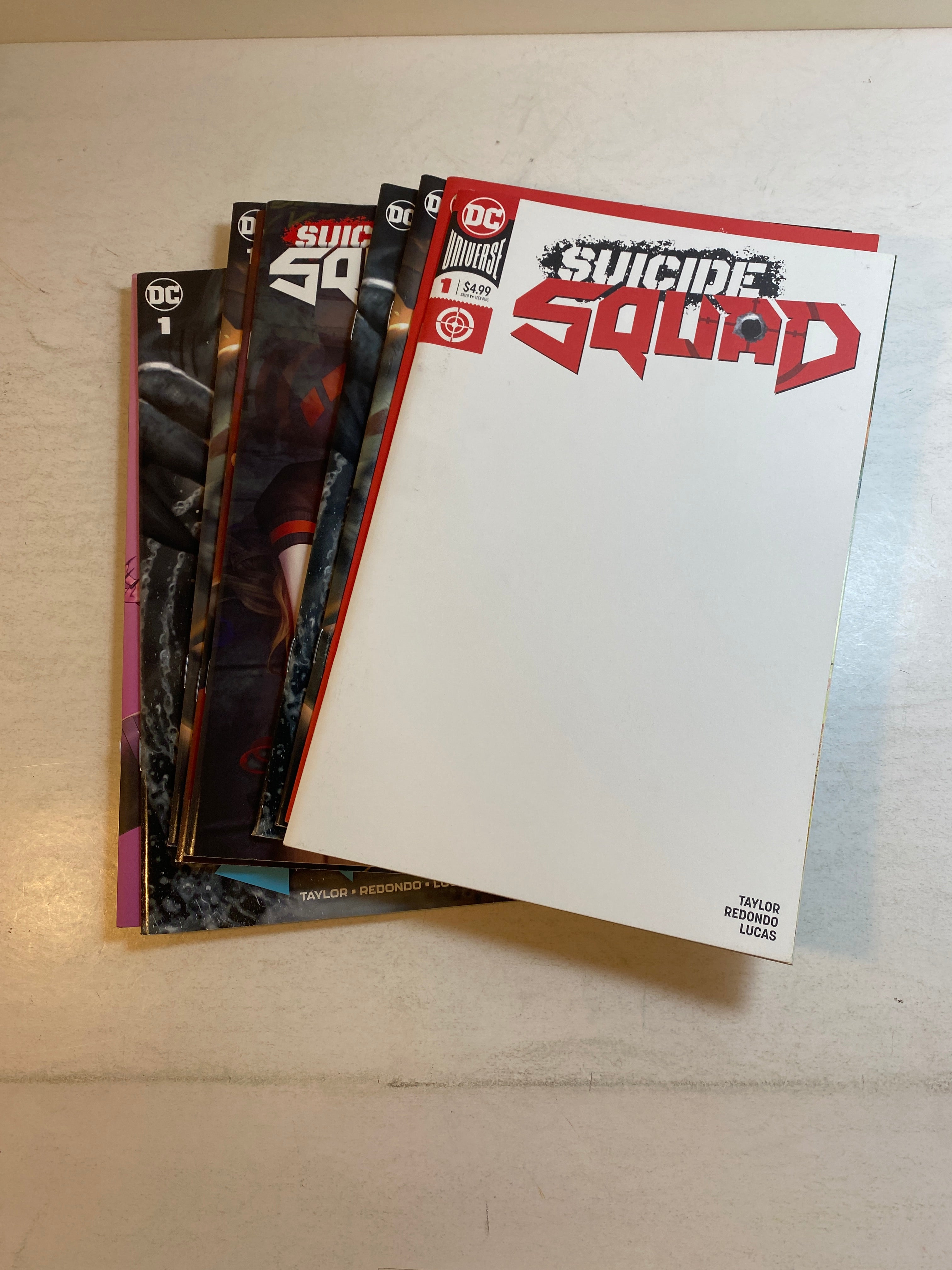 Lot of 9 Suicide Squad #1 DC Comics Variant Covers 2020