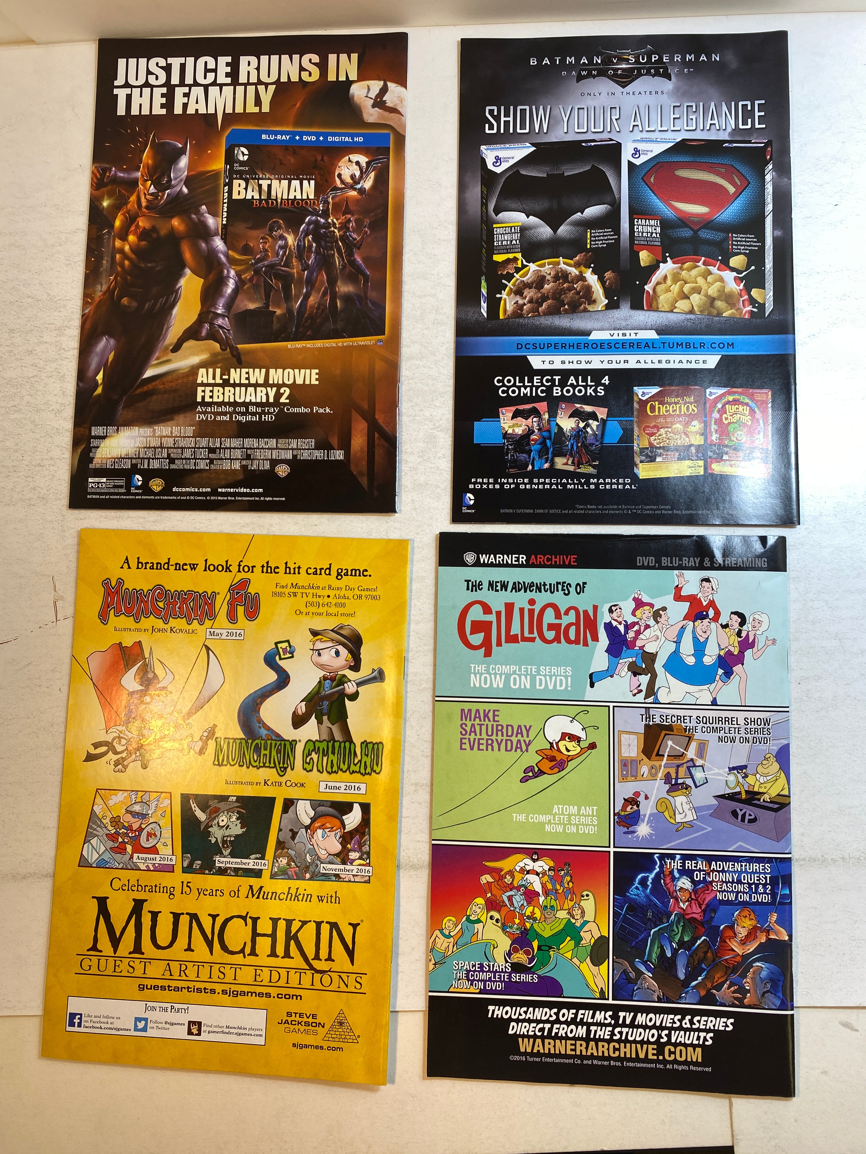Lot of 9 We Are Robin DC Comics 2015-2016