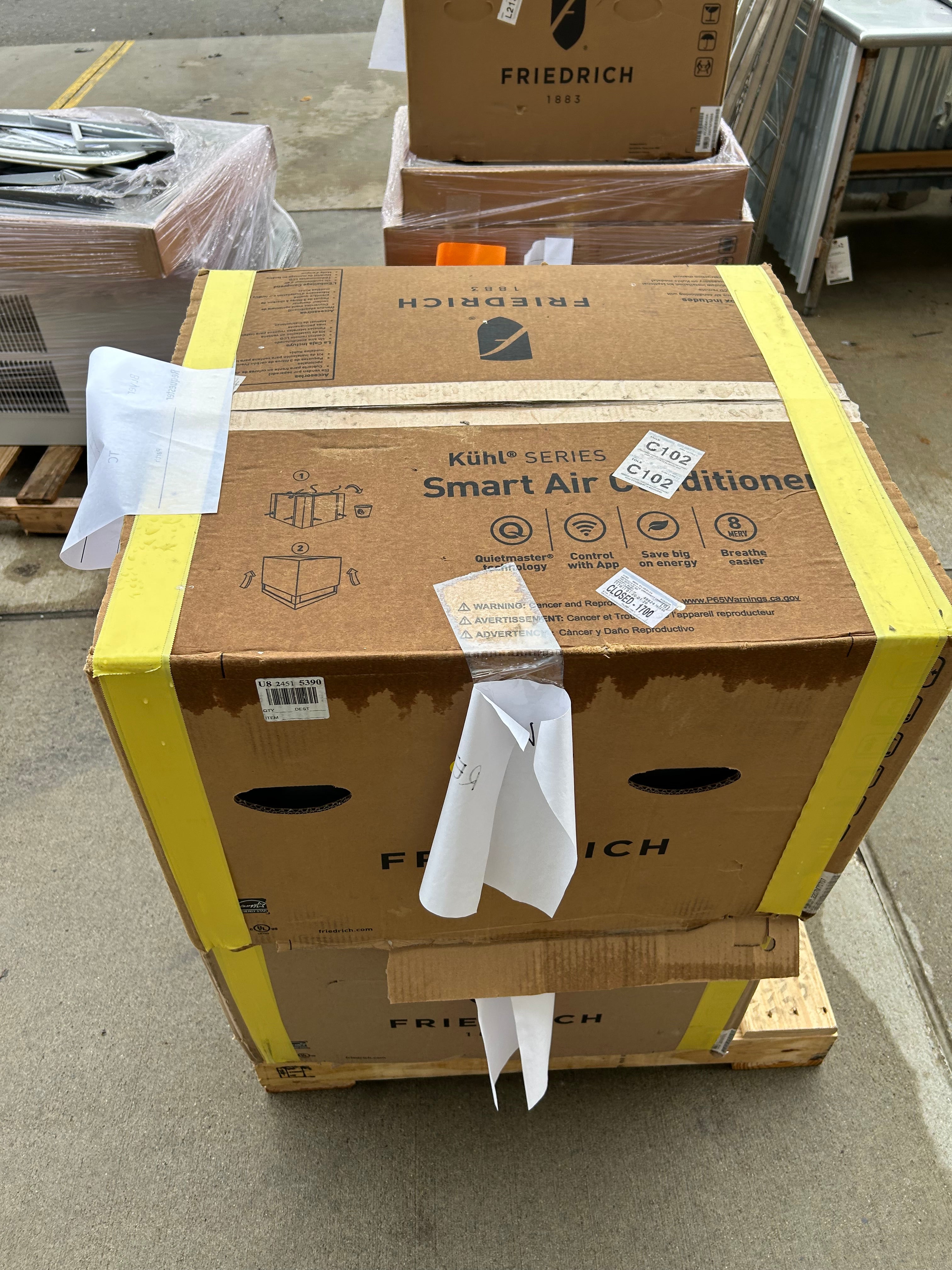 Lot of AC units for parts or repair/Scrap Bid #591 - 900lbs