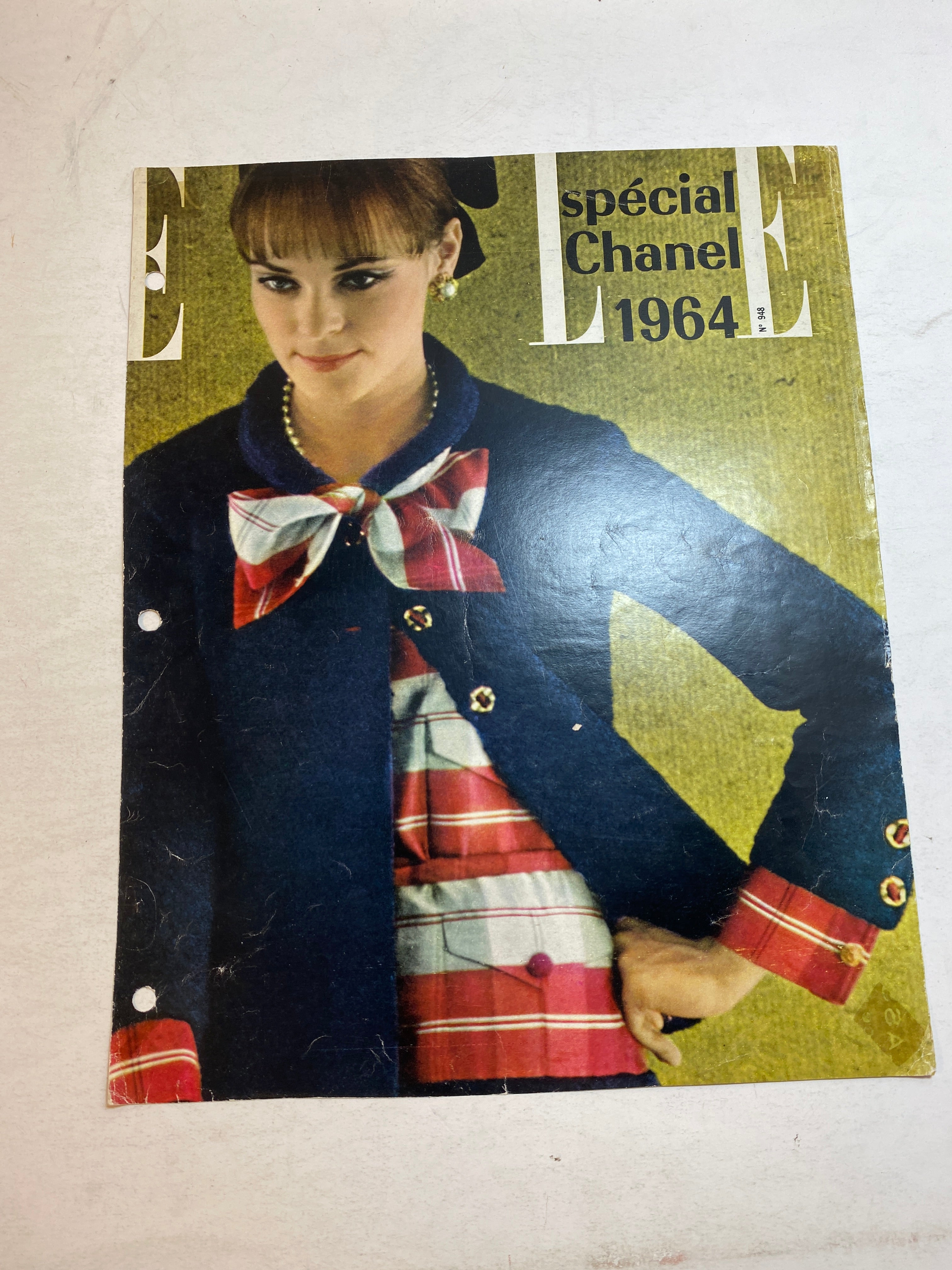 Lot of Chanel Fashion Ephemera 1940s-1960s