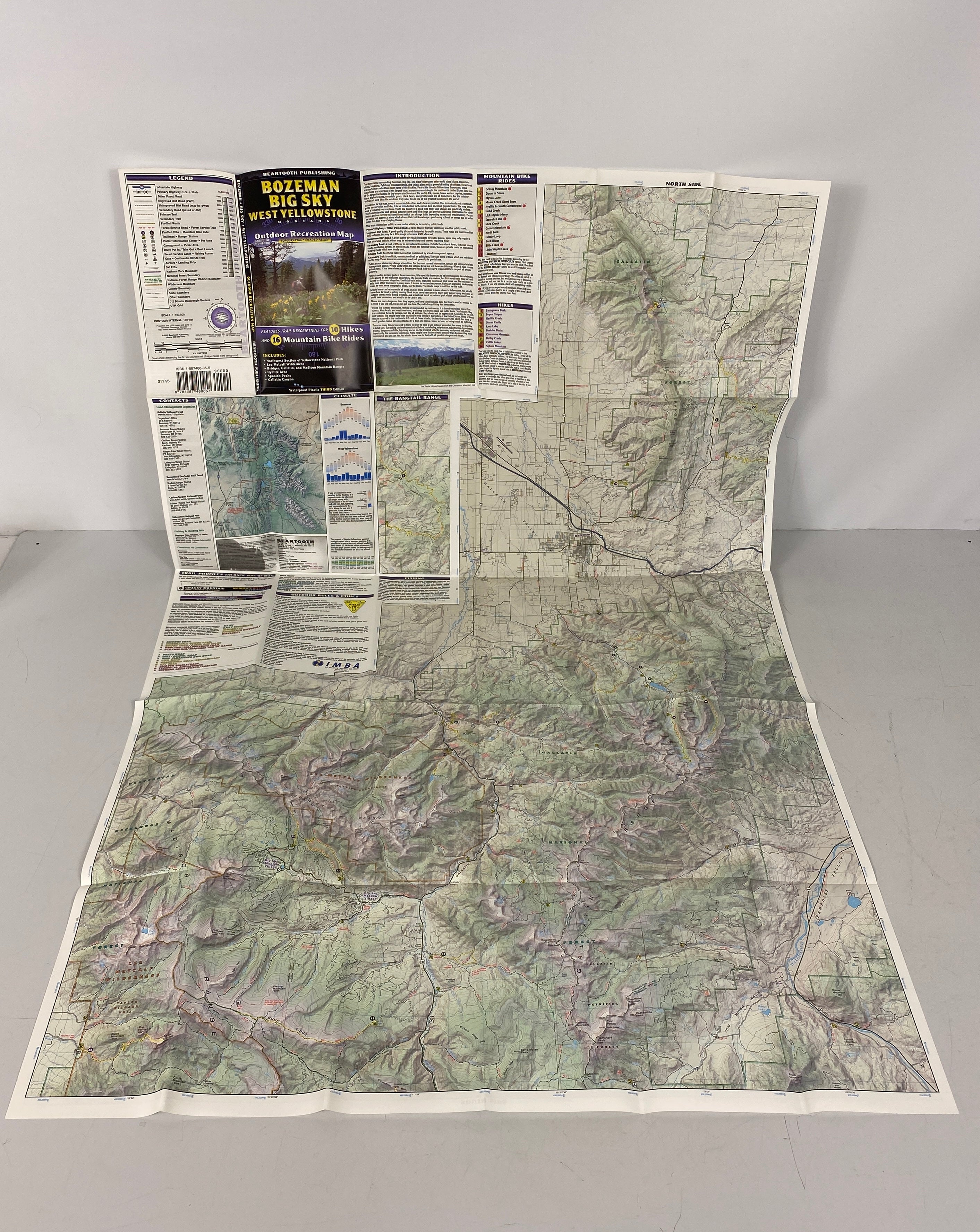 Lot of Maps: Grand Canyon/Glacier Waterton Lakes/Bozeman/Park City/USA & Canada