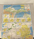 Lot of Michigan Maps: Flip Map/AAA/USGS/Greater Lansing/Traverse City/U.P.