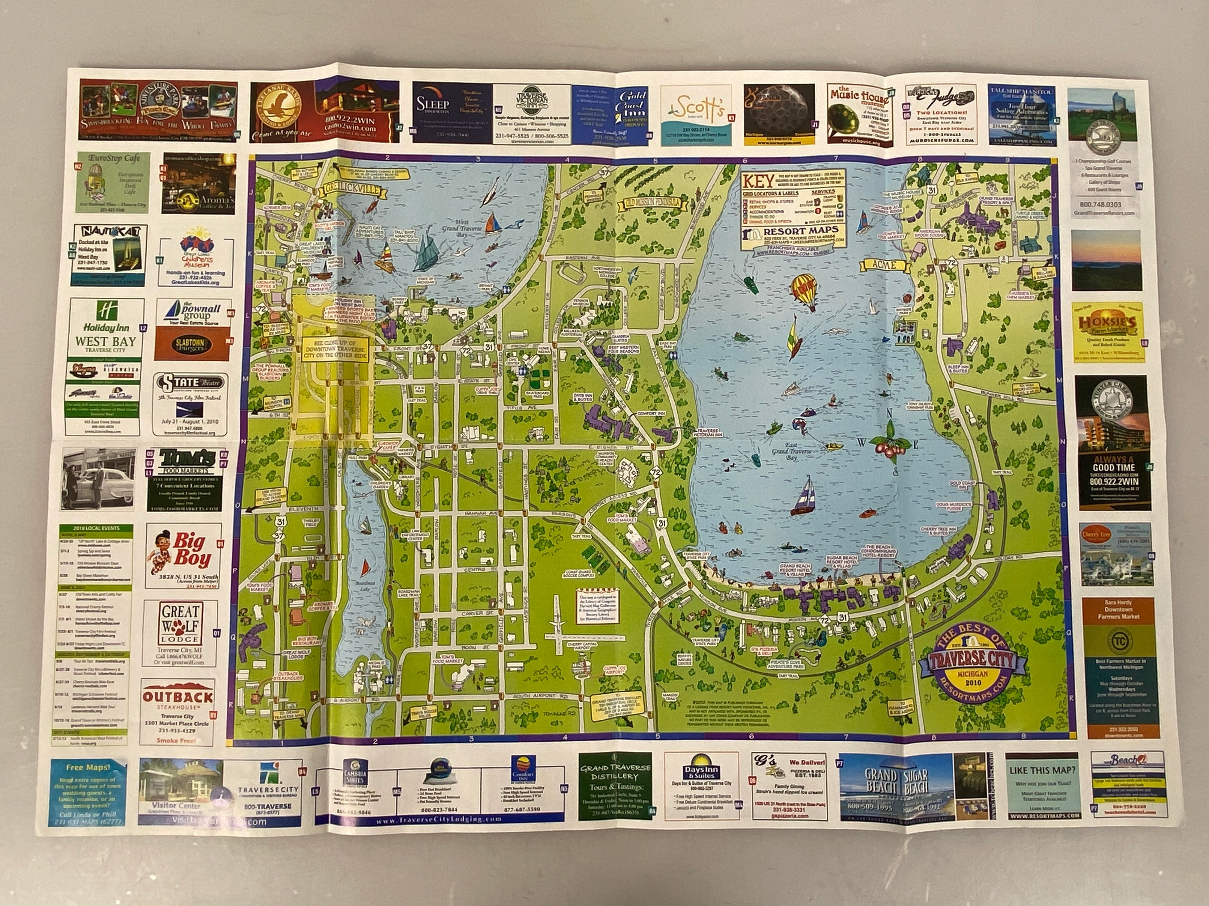 Lot of Michigan Maps: Flip Map/AAA/USGS/Greater Lansing/Traverse City/U.P.