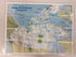 Lot of Nat Geo Canada Wall Maps: Vacationlands/Western CA/The Making of Canada