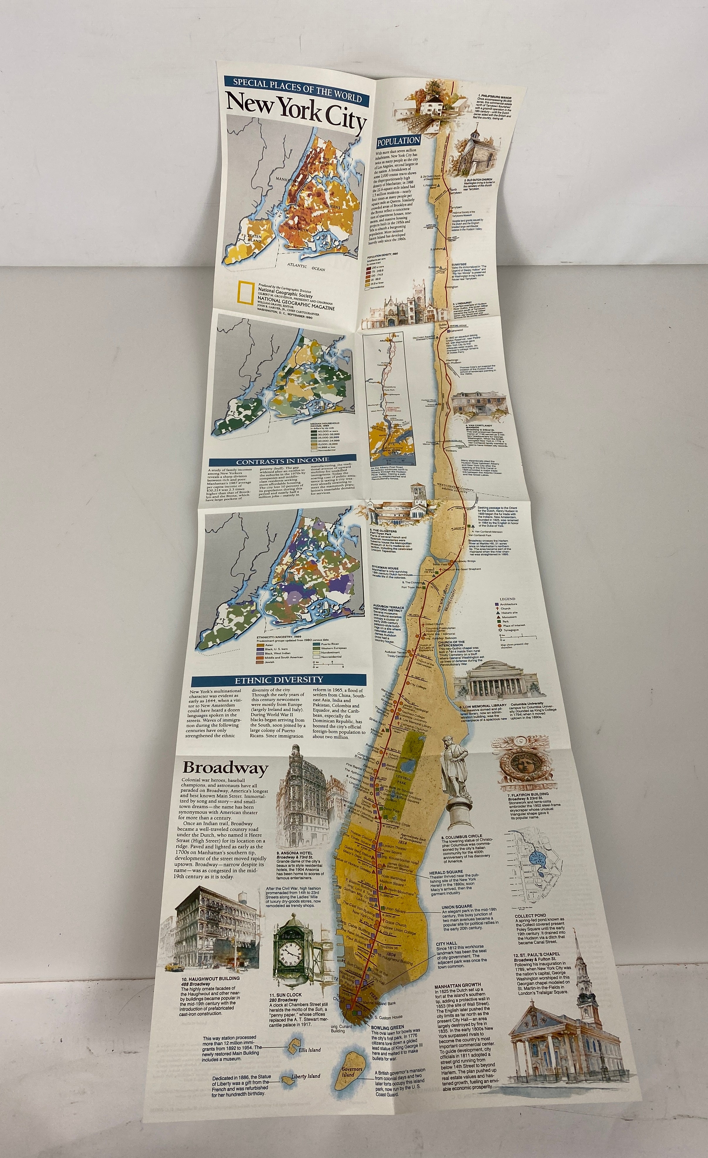 Lot of New York Maps: MTA/Busses/NYC Restaurants/AAA NYC & Buffalo/Niagara