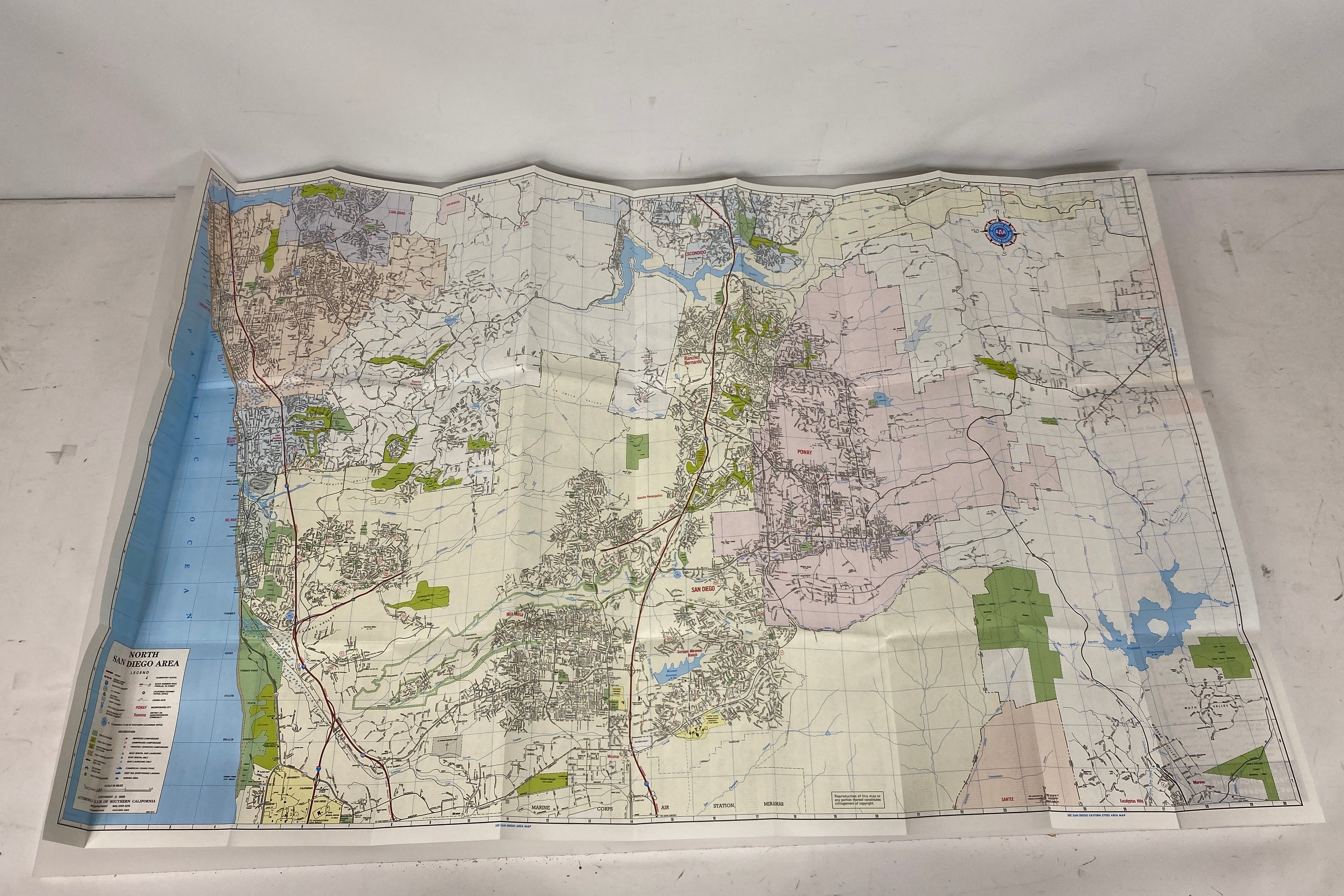 Lot of Southern California Maps/Guides-LA/San Diego/San Jose/Palo Alto/AAA