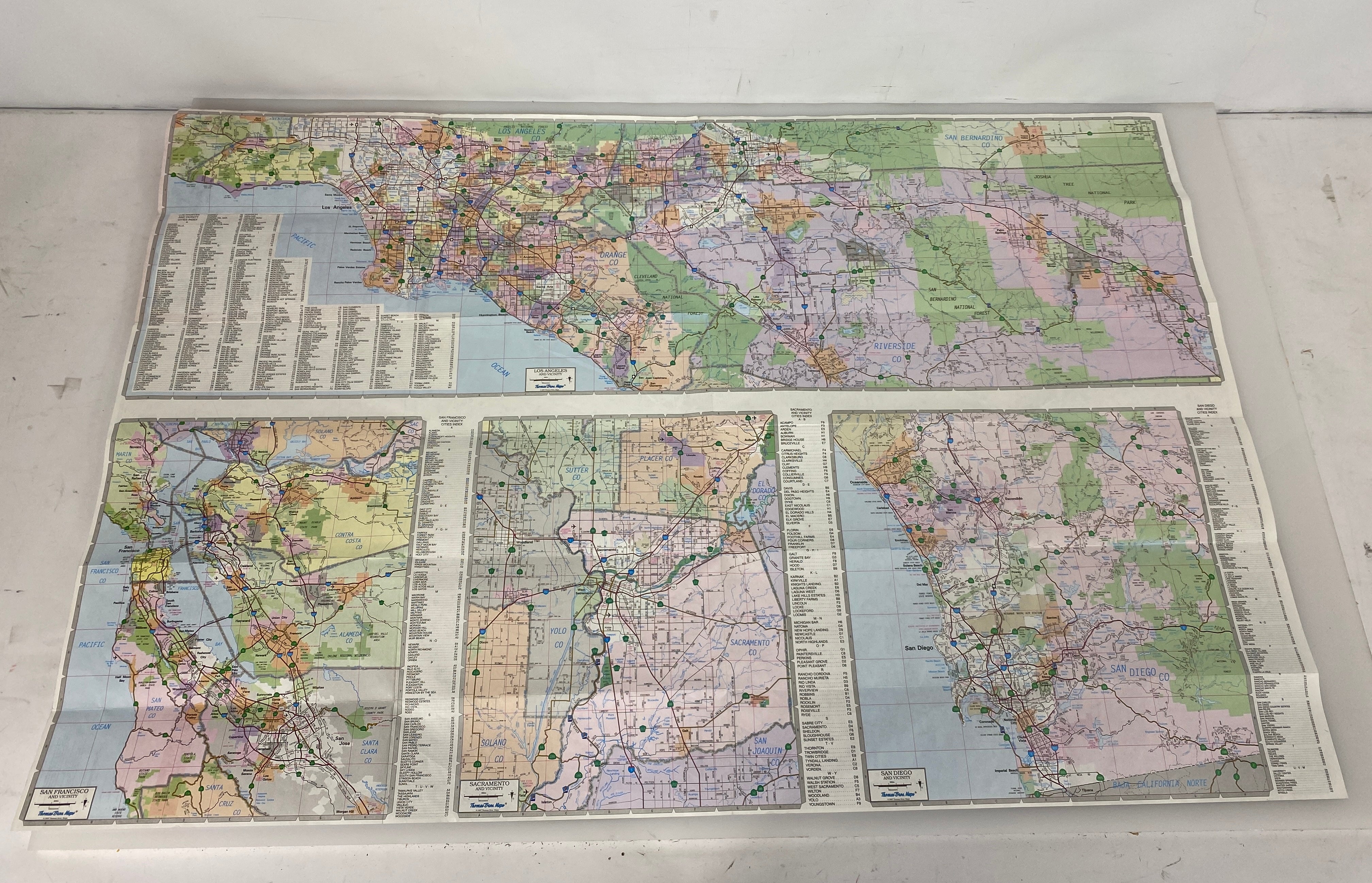 Lot of Southern California Maps/Guides-LA/San Diego/San Jose/Palo Alto/AAA