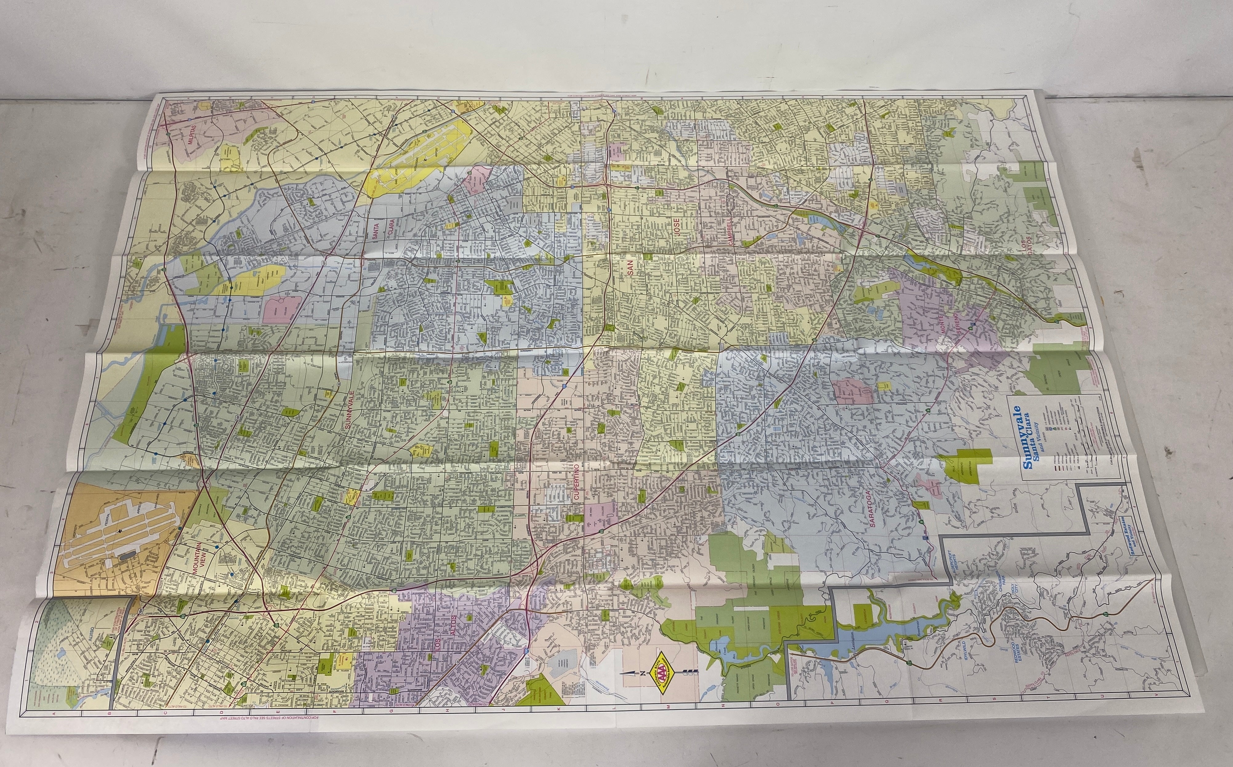 Lot of Southern California Maps/Guides-LA/San Diego/San Jose/Palo Alto/AAA