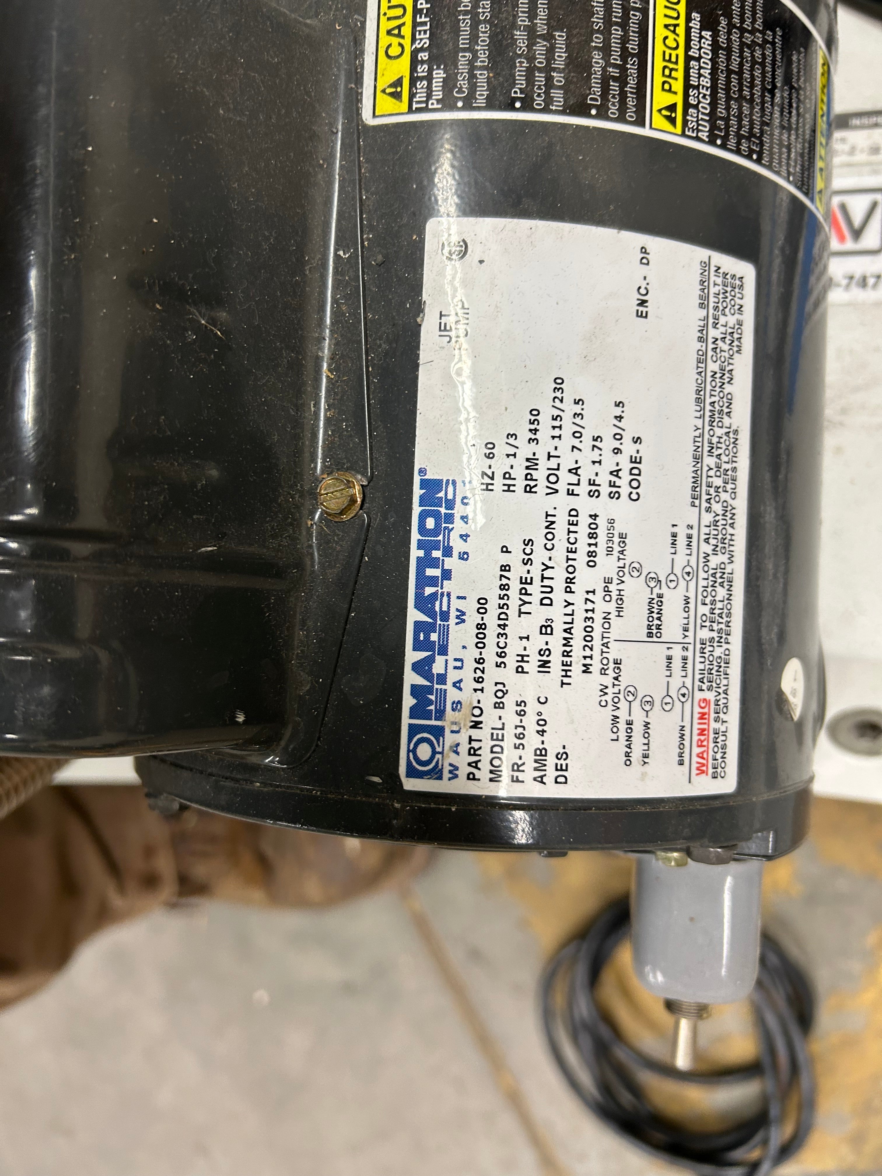 Lot of vacuum pumps for parts or repair/Scrap Bid #600 - 340lbs