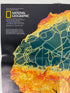 Lot of Vintage Maps: Macmillan Kenya/National Geographic/Northwestern Africa