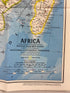 Lot of Vintage Maps: Macmillan Kenya/National Geographic/Northwestern Africa