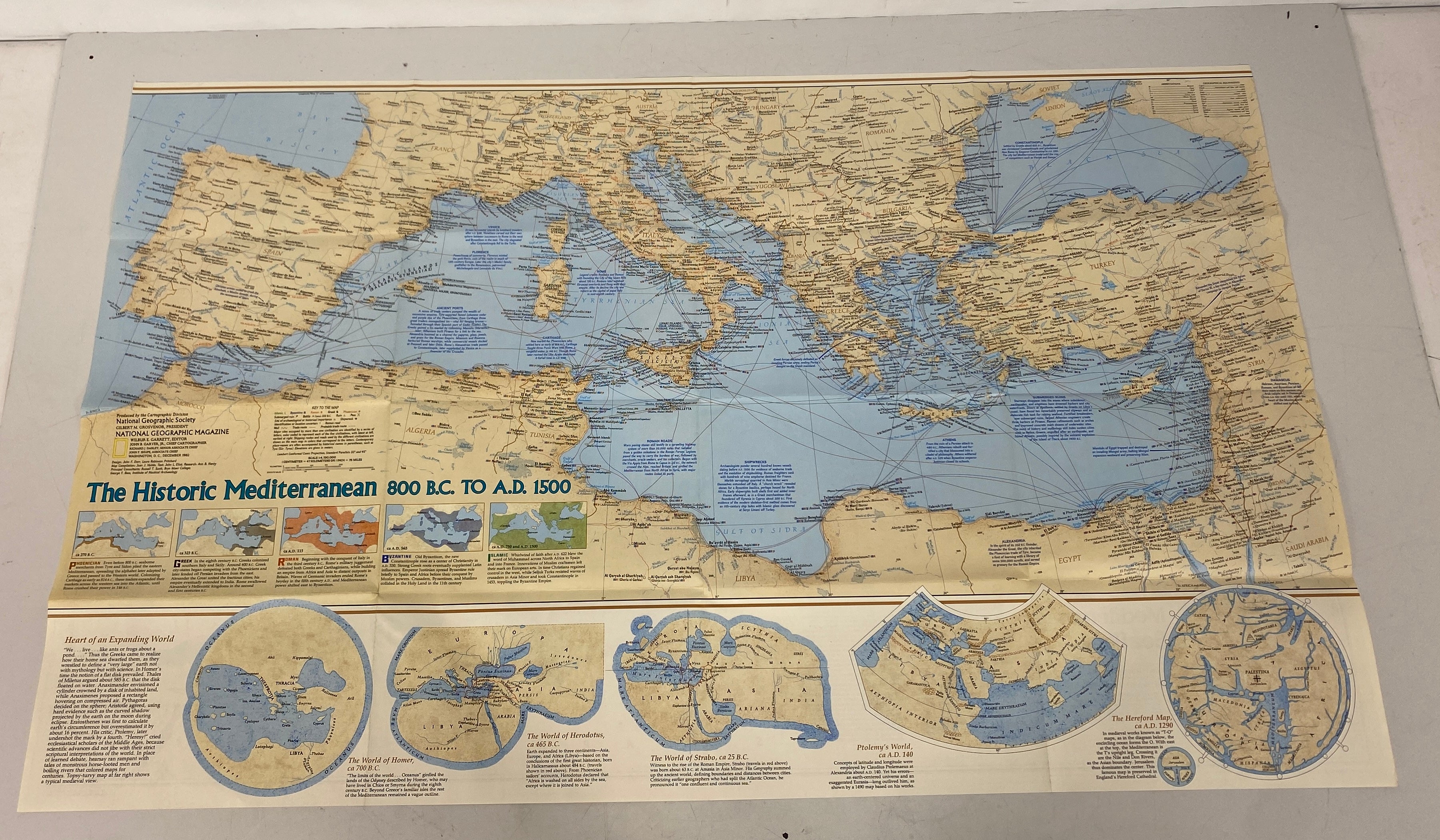 Lot of Vintage Maps: Spain & Portugal/Italy/Historic Mediterranean