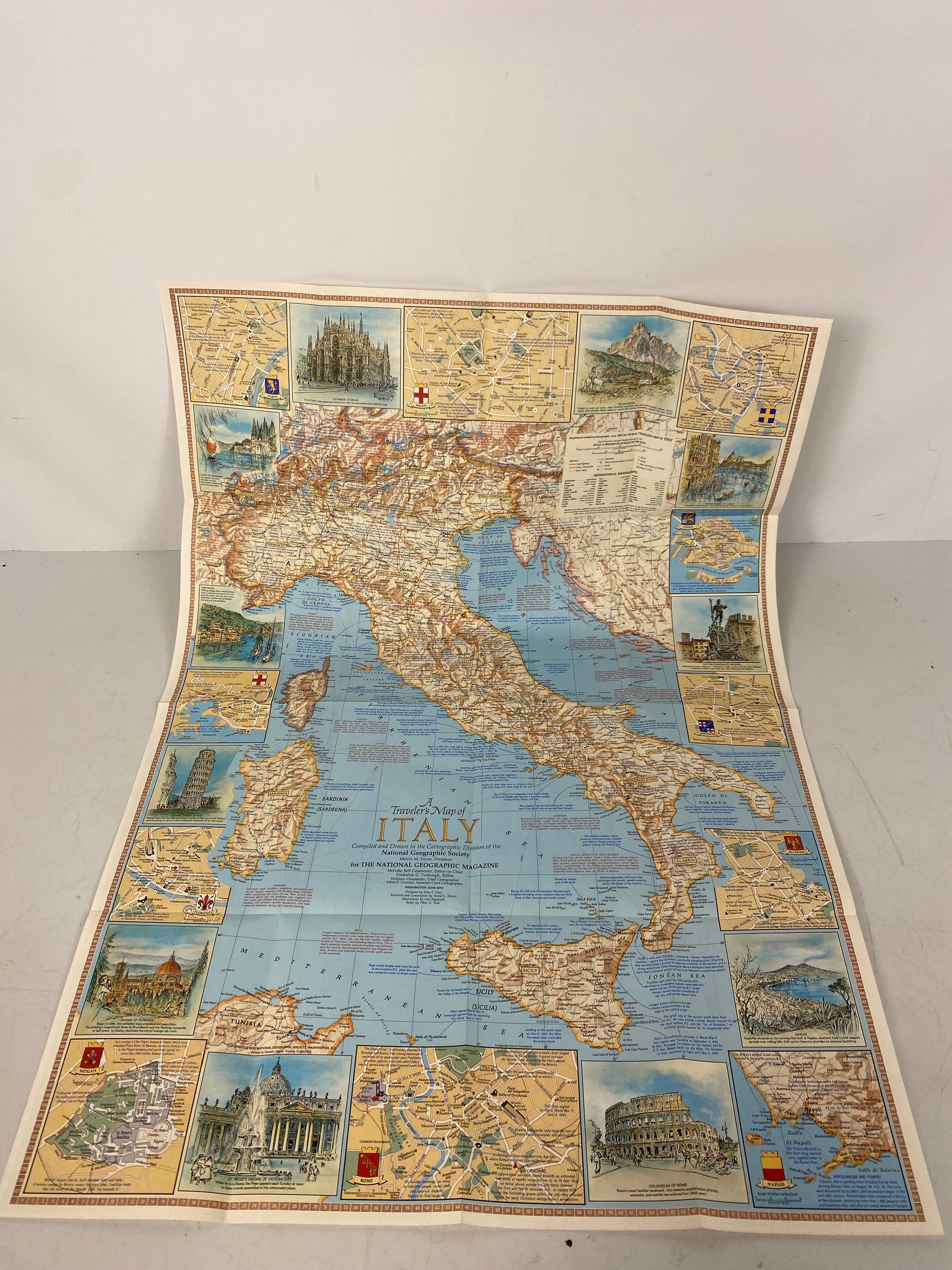 Lot of Vintage Maps: Spain & Portugal/Italy/Historic Mediterranean
