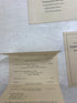 Lot of Vintage MSU Commencement Ephemera 1915-1944