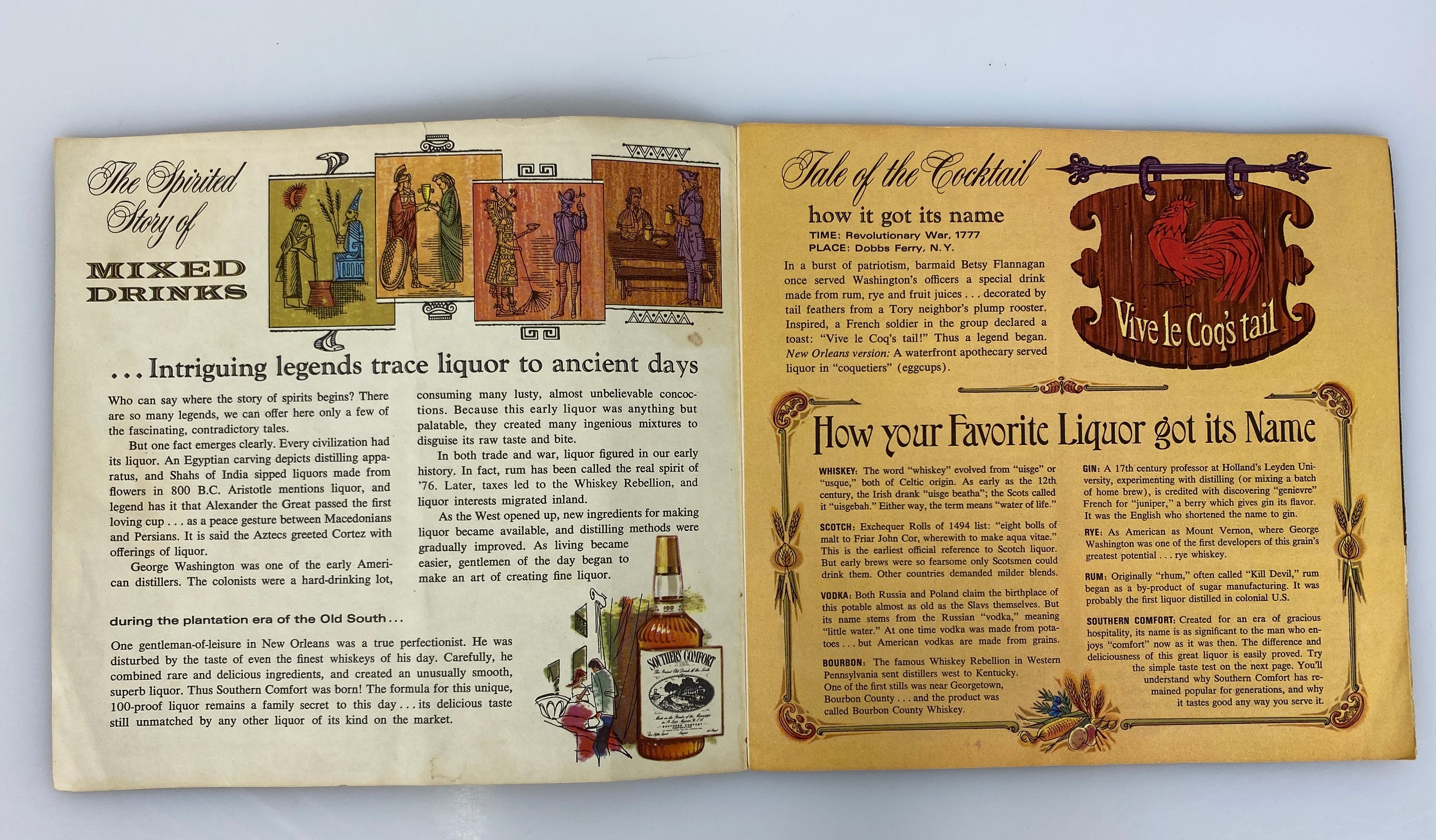 Lot of Vintage Recipe and Drinks Booklets incl Rums/Calvert Gin/Wines/Amaretto