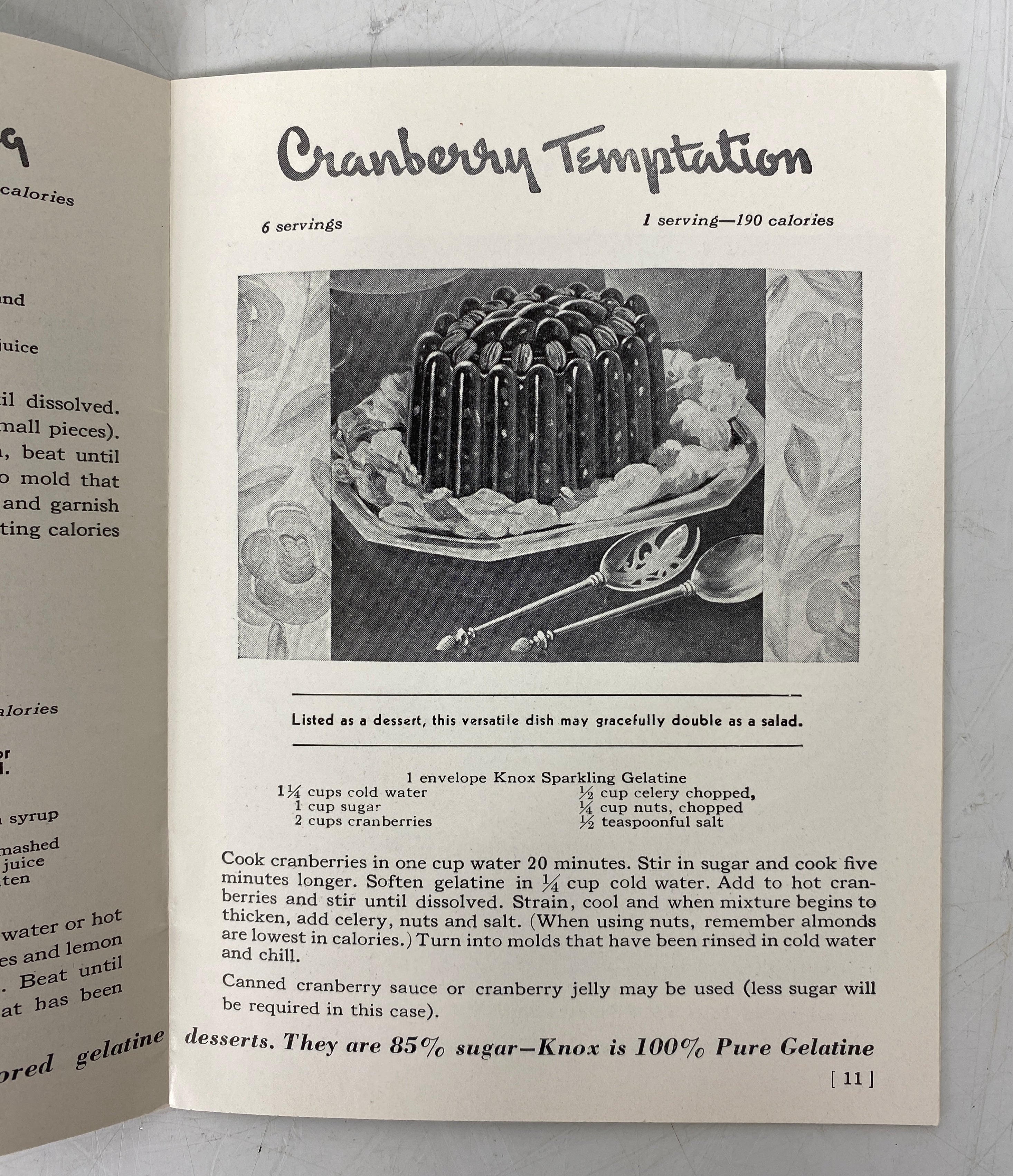 Lot of Vtg Gelatin Recipe Booklets Jell-Well/Dream Whip/Knox/Jell-O 1920s-1961