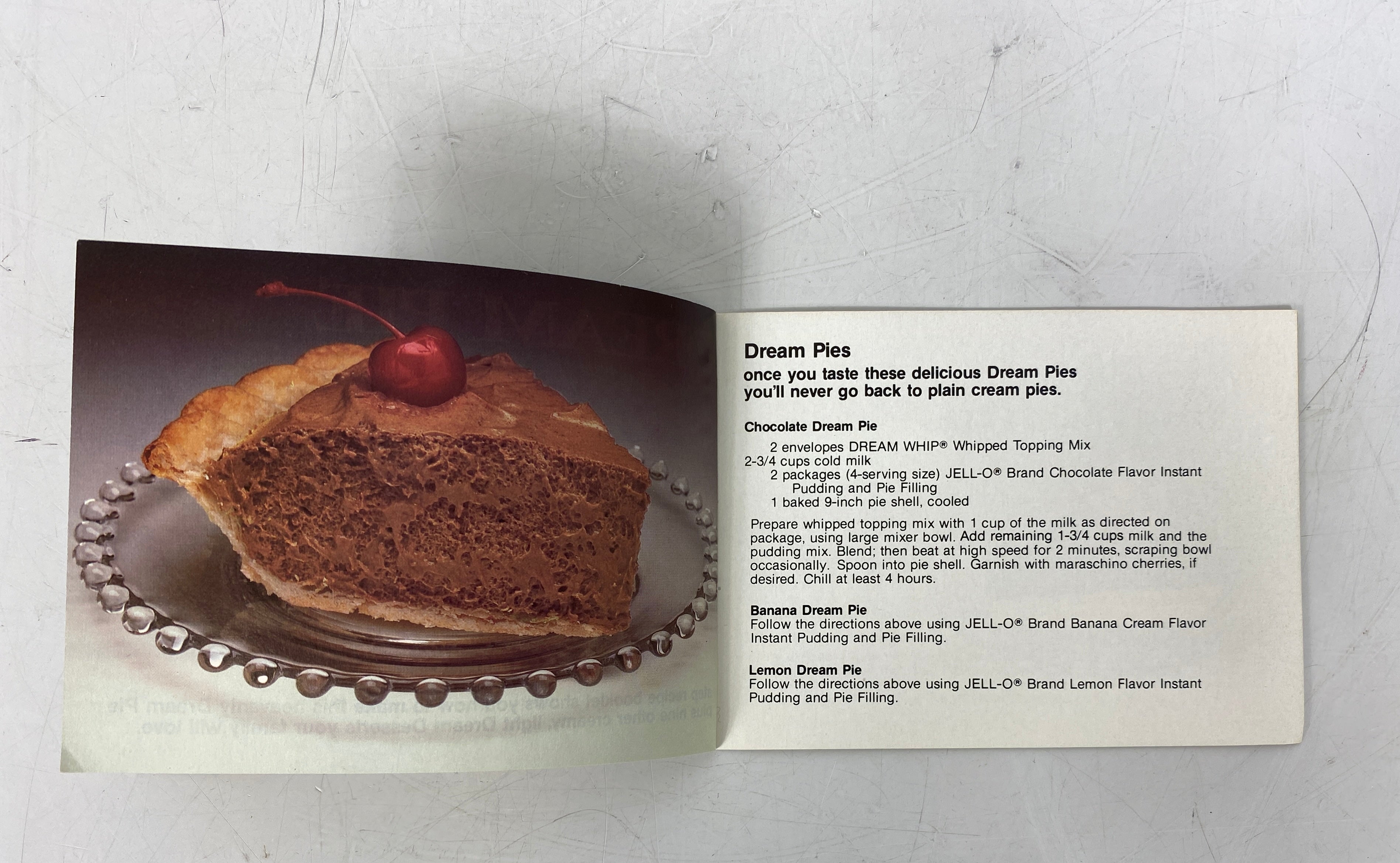 Lot of Vtg Gelatin Recipe Booklets Jell-Well/Dream Whip/Knox/Jell-O 1920s-1961