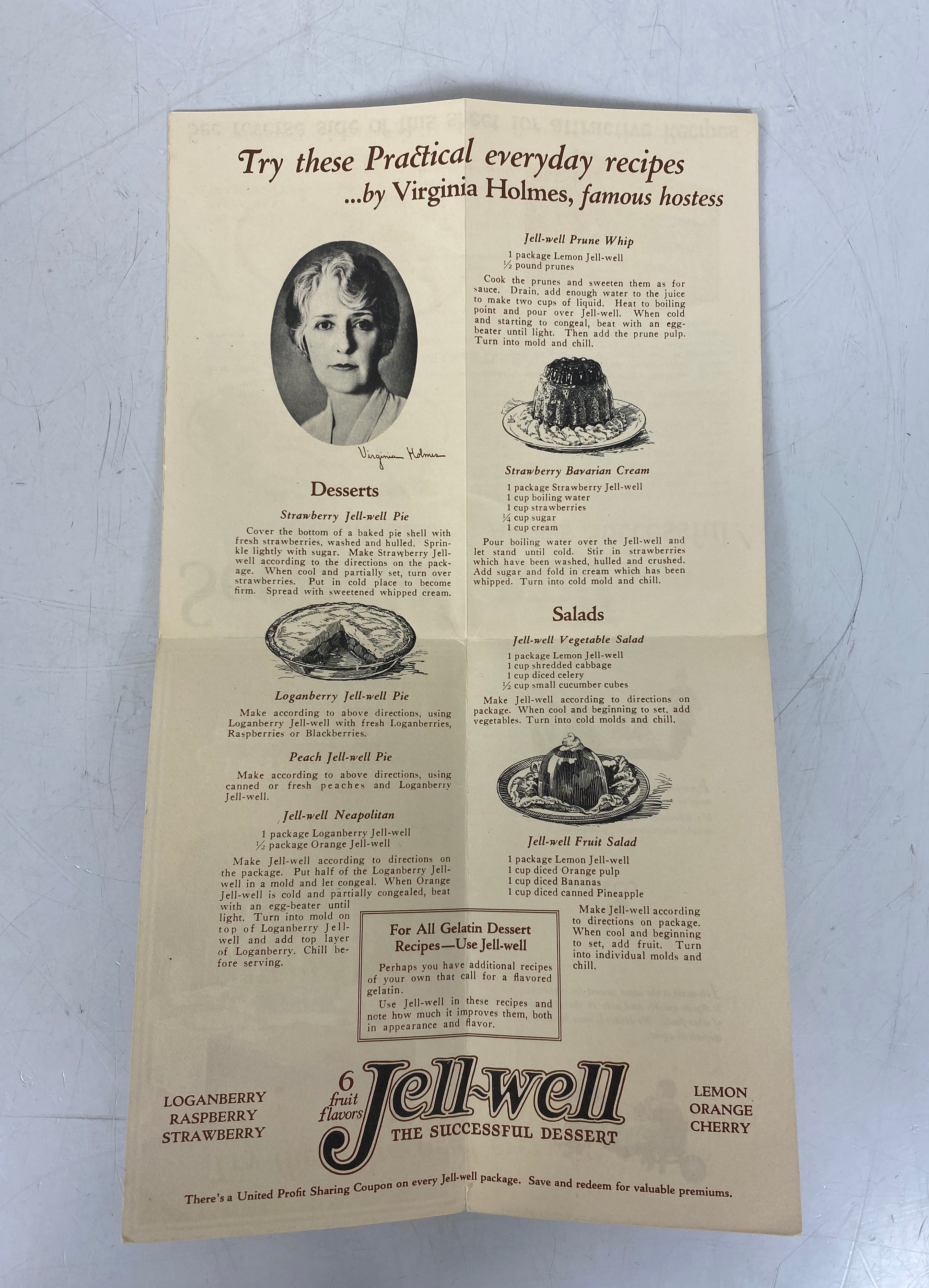 Lot of Vtg Gelatin Recipe Booklets Jell-Well/Dream Whip/Knox/Jell-O 1920s-1961