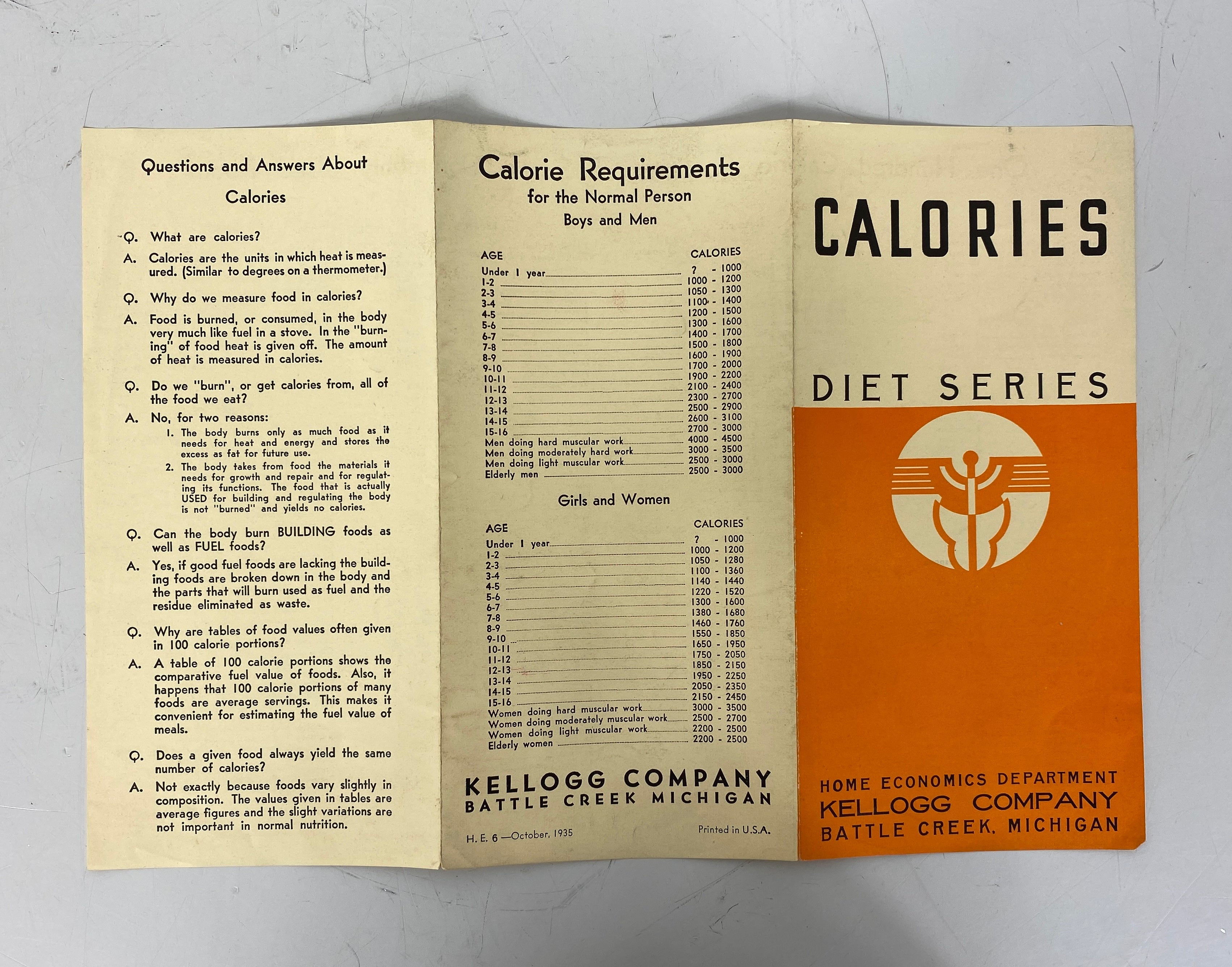 Lot of Vtg Kellogg Co Booklets incl Healthful Living/Keep on the Sunny Side SC