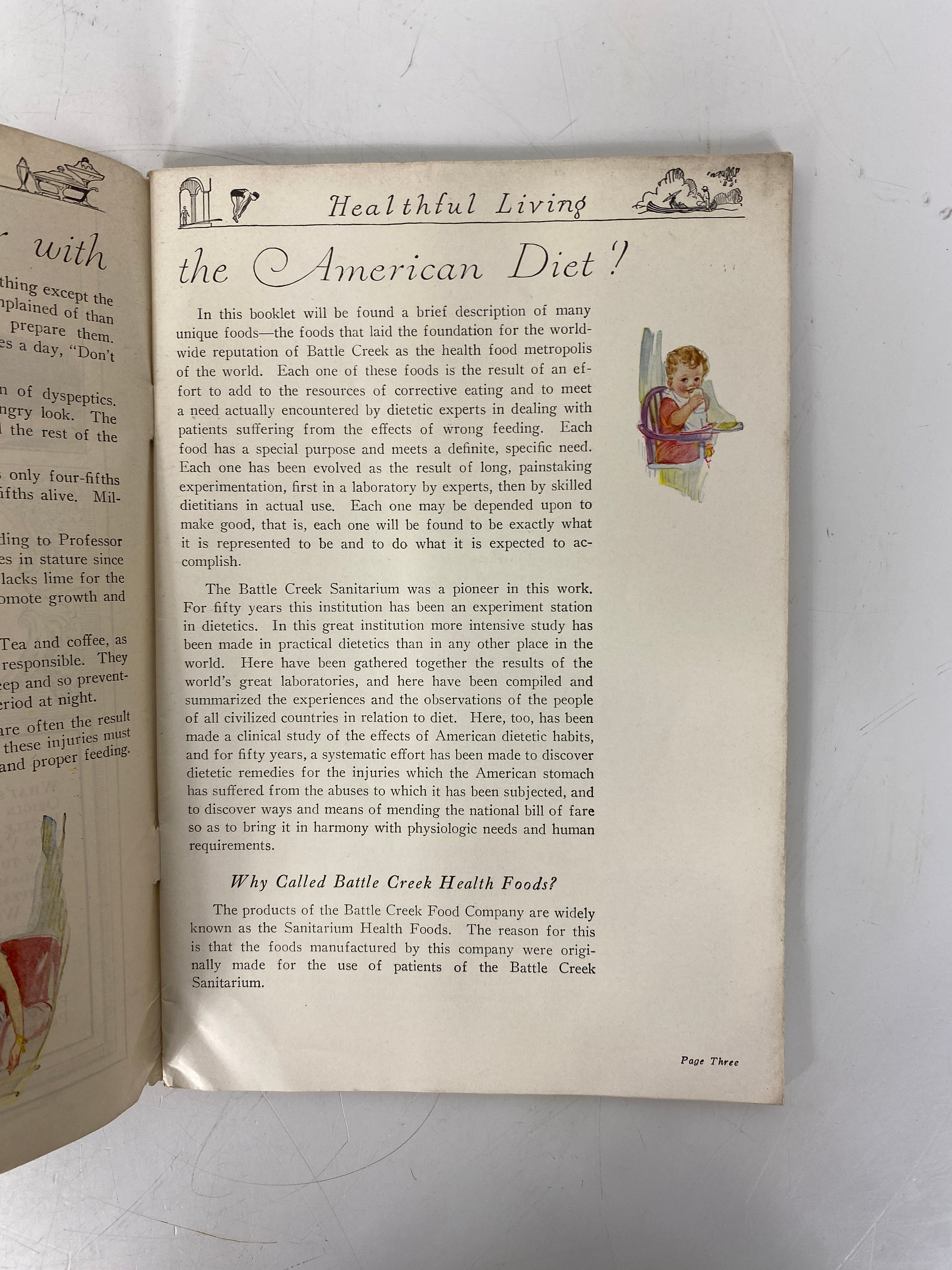 Lot of Vtg Kellogg Co Booklets incl Healthful Living/Keep on the Sunny Side SC