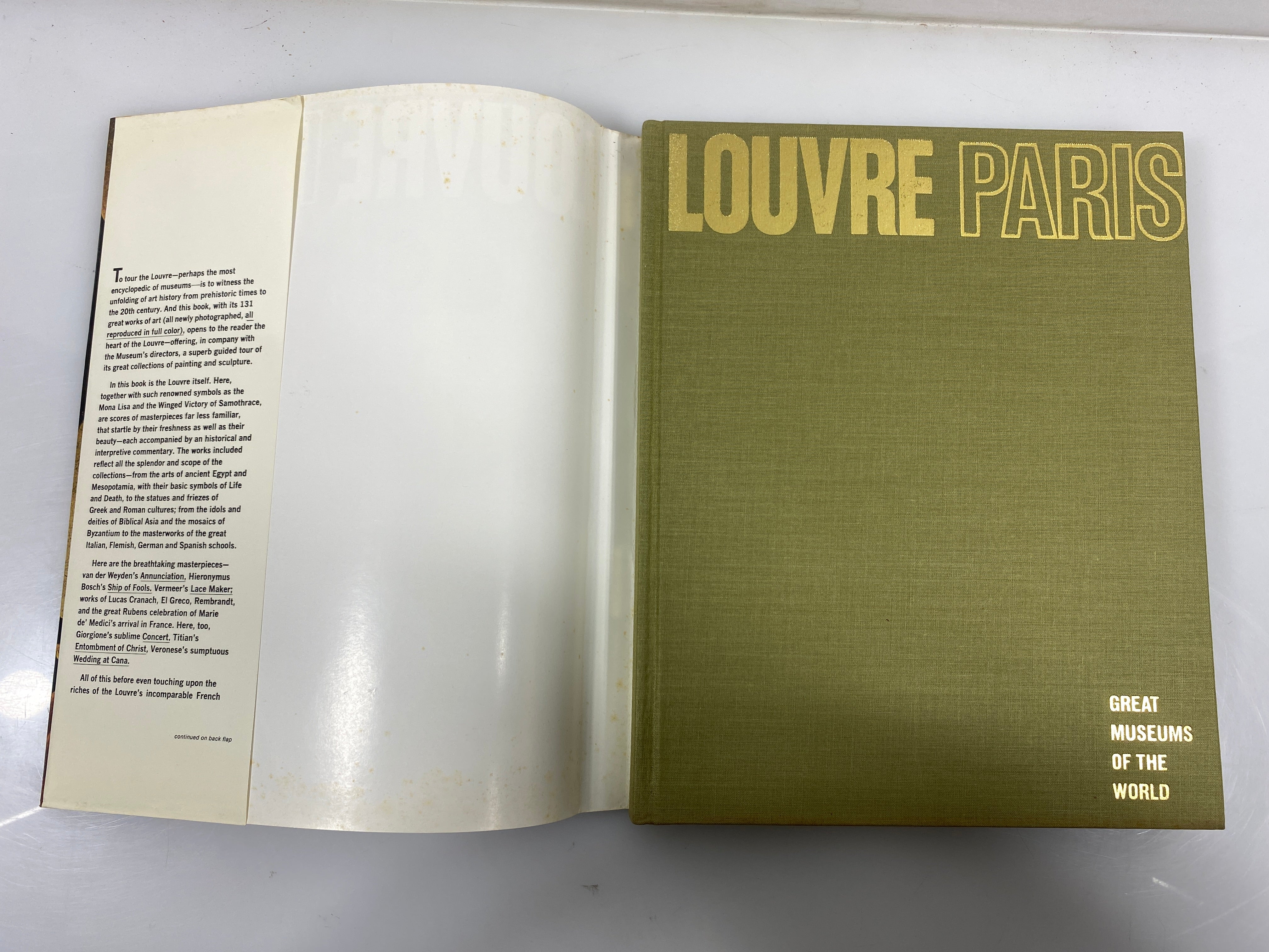 Louvre Paris Great Museums of the World 1967 HCDJ