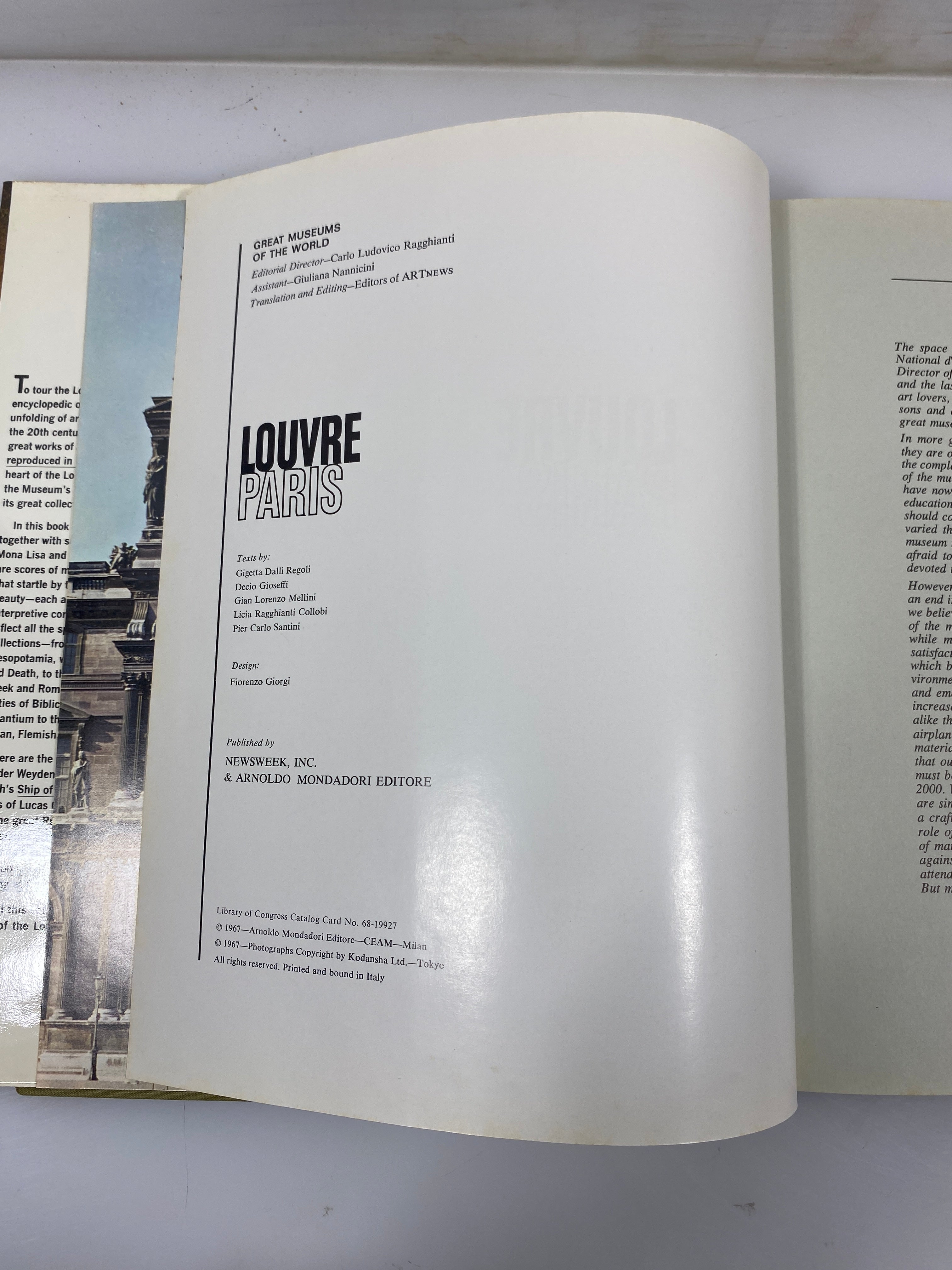 Louvre Paris Great Museums of the World 1967 HCDJ
